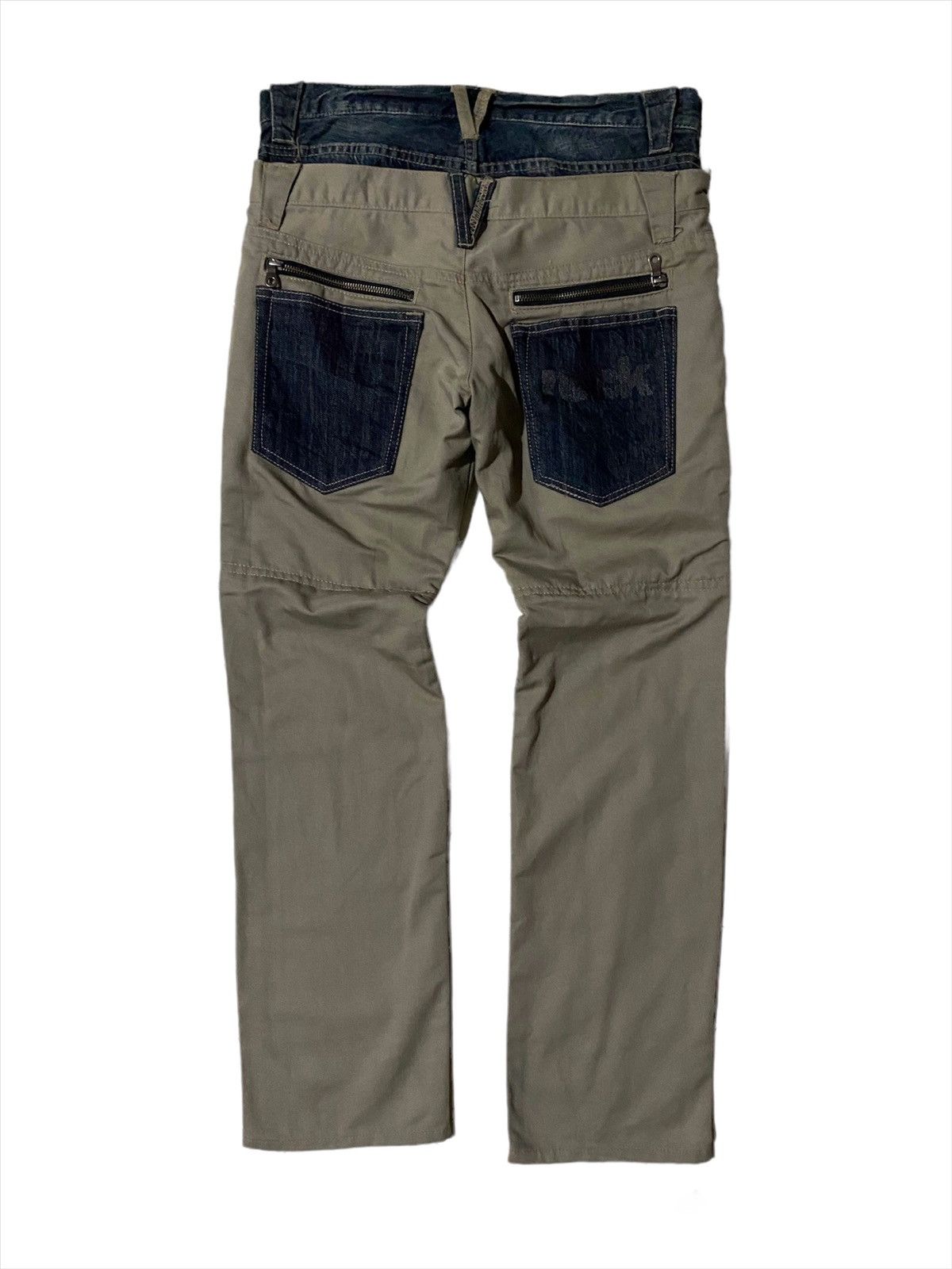 PPFM 🔥Archive Ppfm Japan Rock Double Waist Pant Size US 31 - 4 Thumbnail