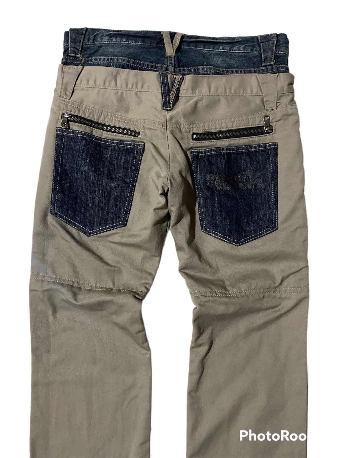 PPFM 🔥Archive Ppfm Japan Rock Double Waist Pant Size US 31 - 6 Thumbnail