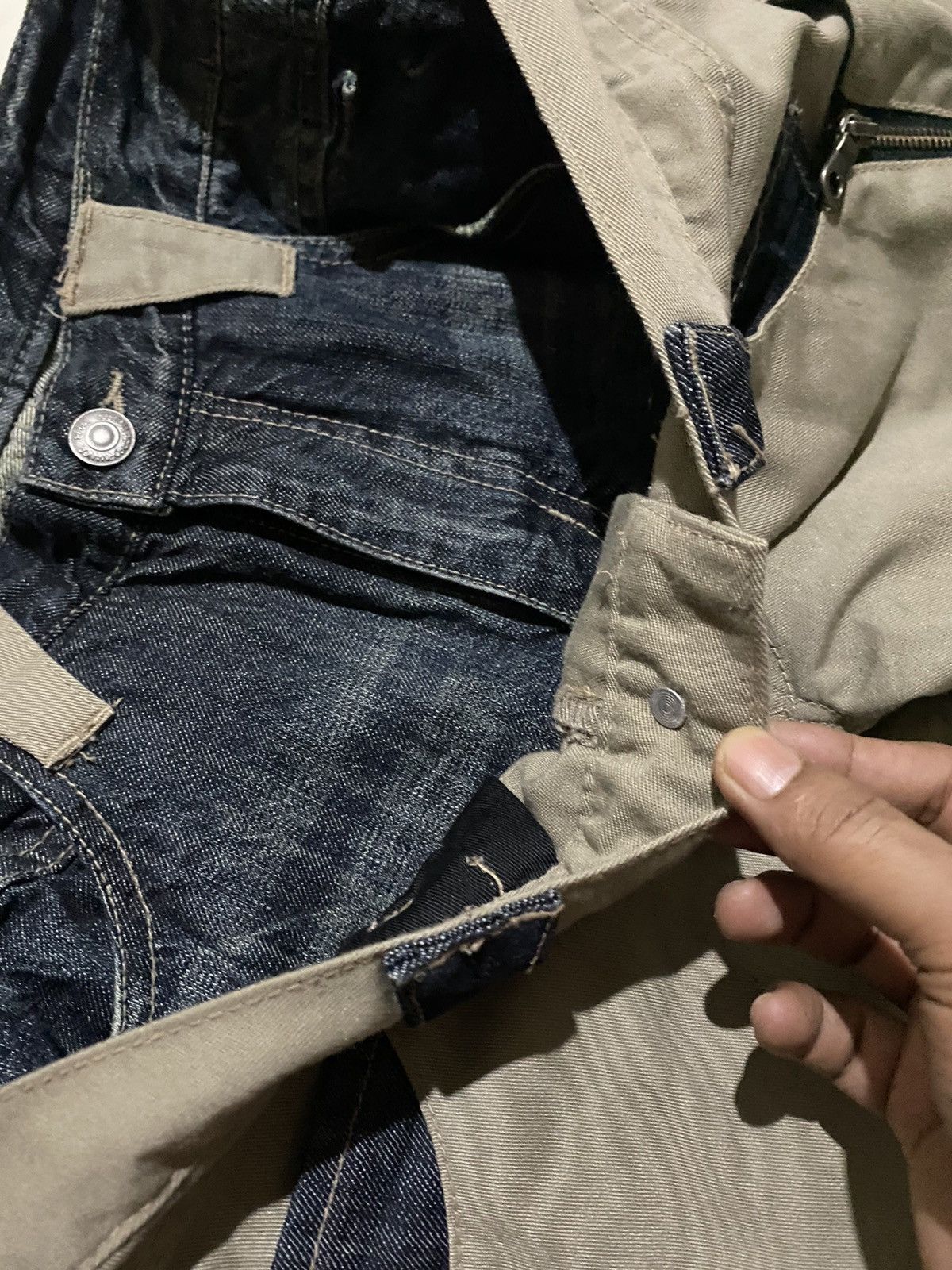 PPFM 🔥Archive Ppfm Japan Rock Double Waist Pant Size US 31 - 9 Thumbnail
