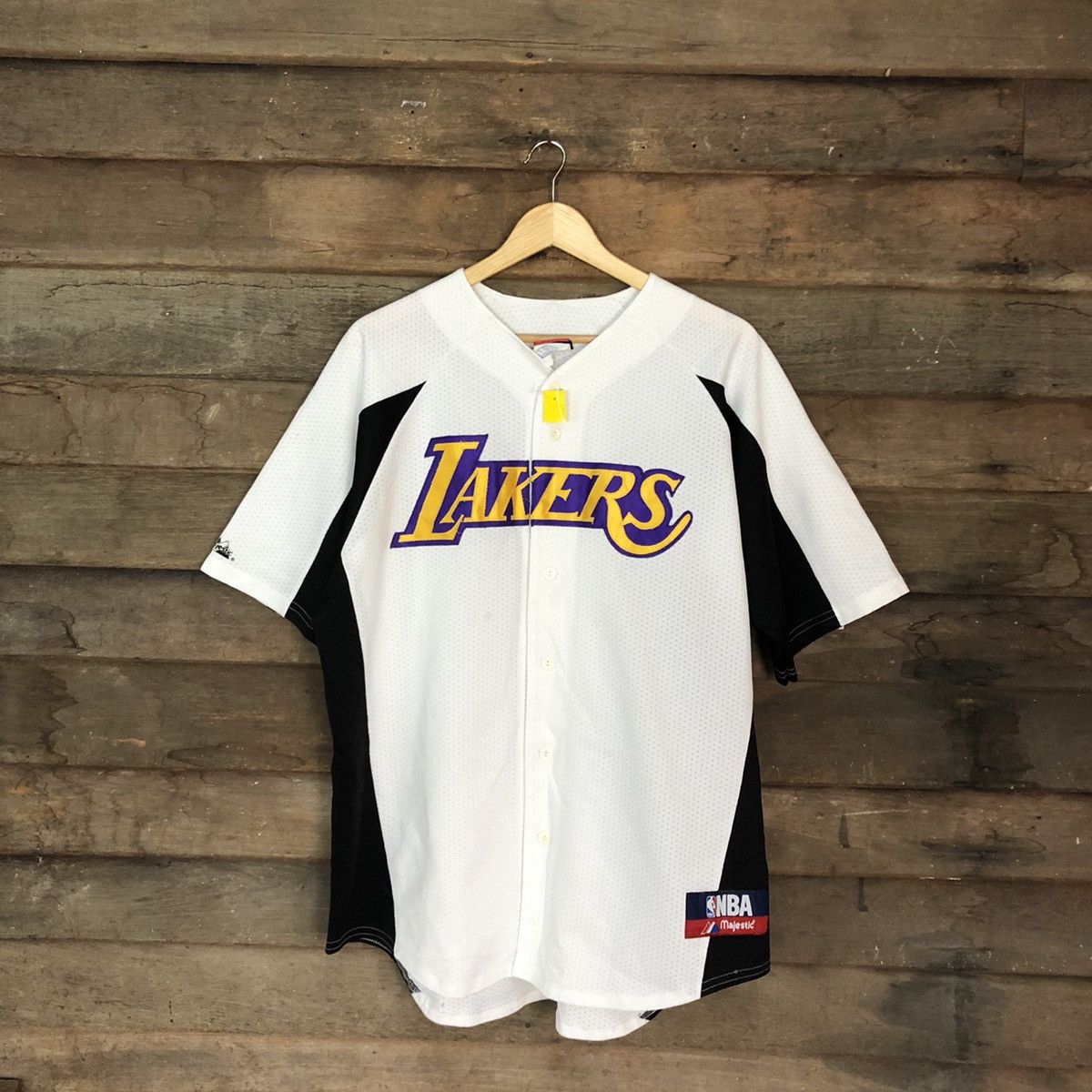 NBA × Vintage Lakers kobe bryant White Jersey #3142 Size US XL / EU 56 / 4 - 1 Thumbnail