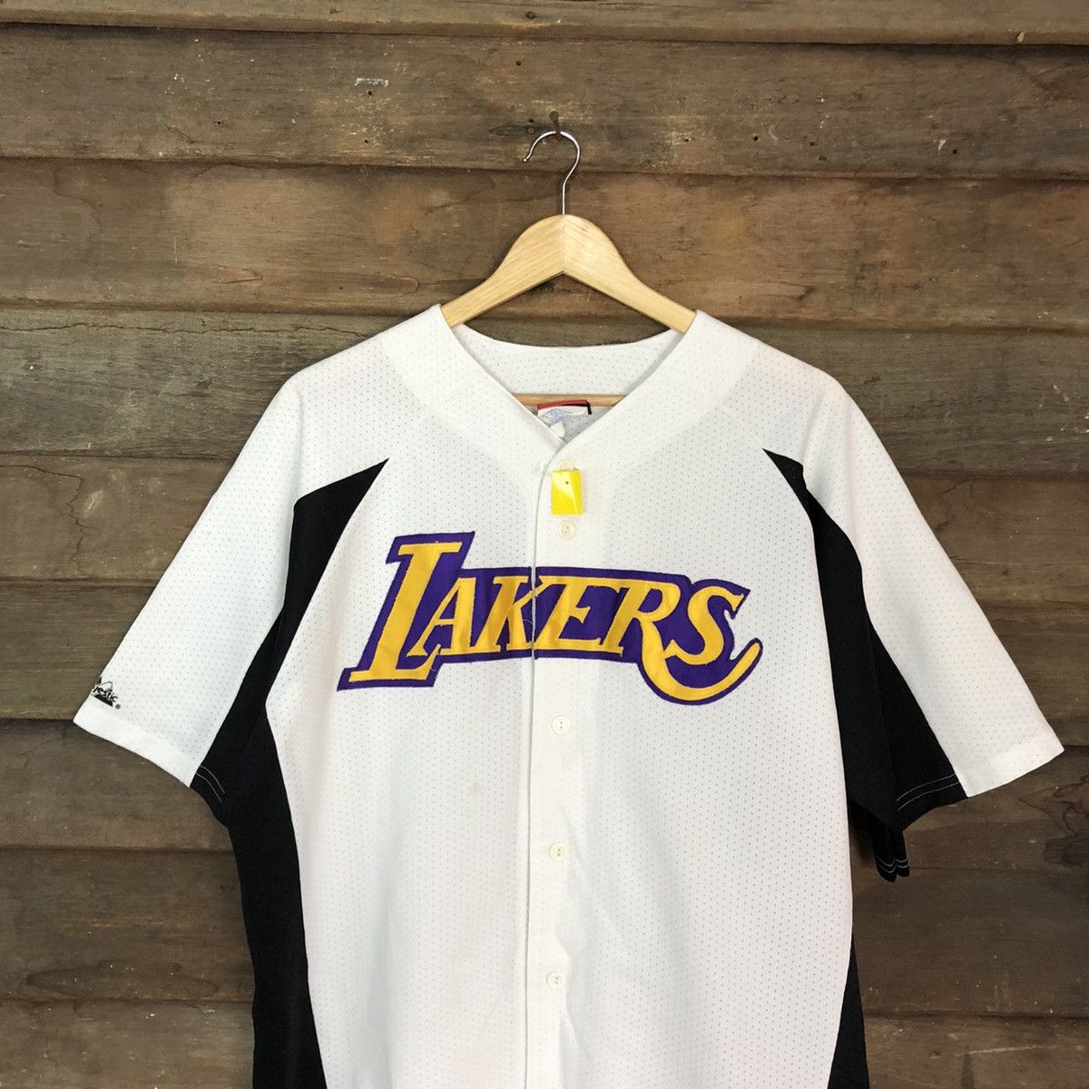 NBA × Vintage Lakers kobe bryant White Jersey #3142 Size US XL / EU 56 / 4 - 7 Thumbnail