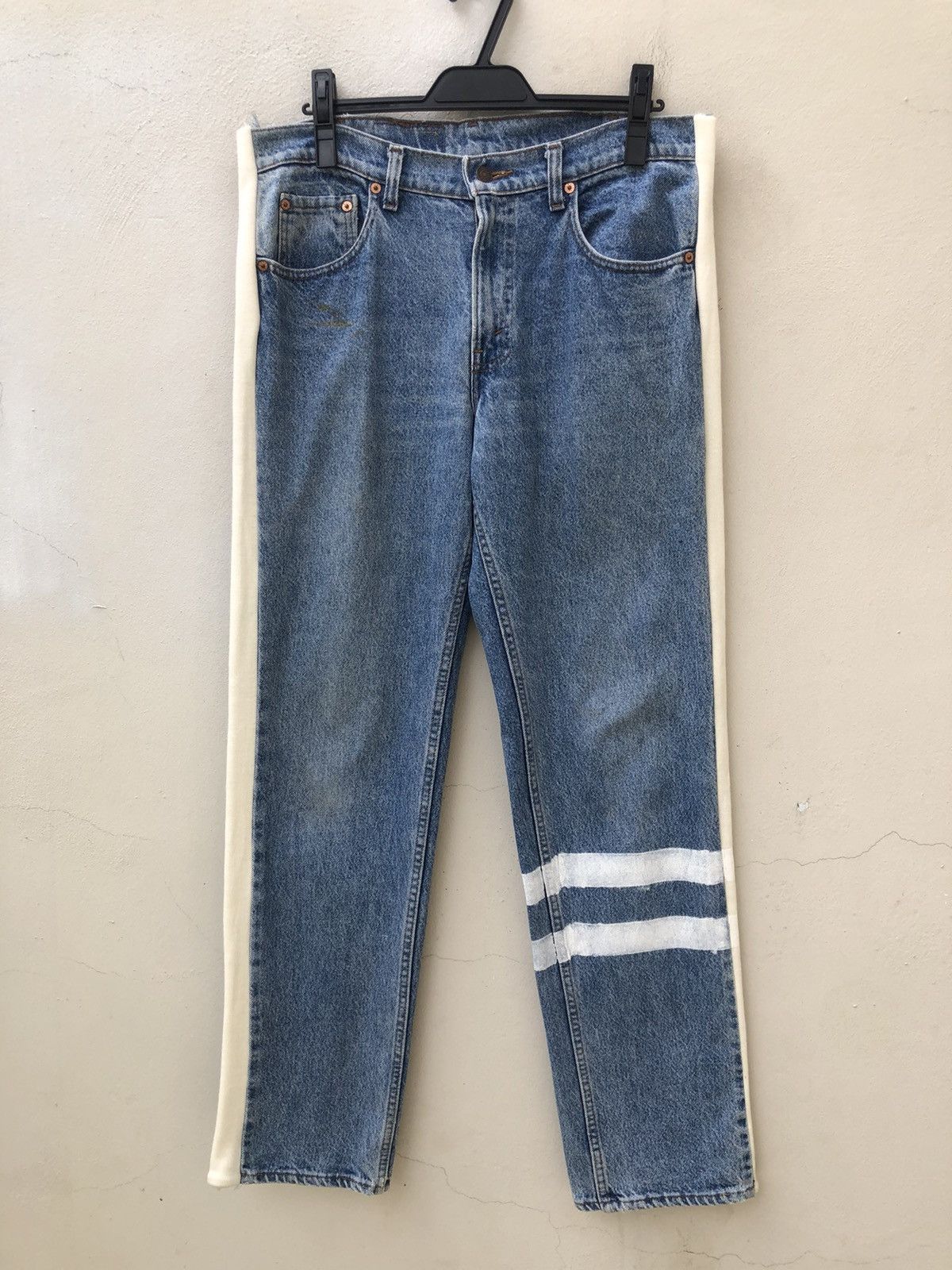 Sifury Vintage Levi's Reconstructed Hybrid Denim Jeans