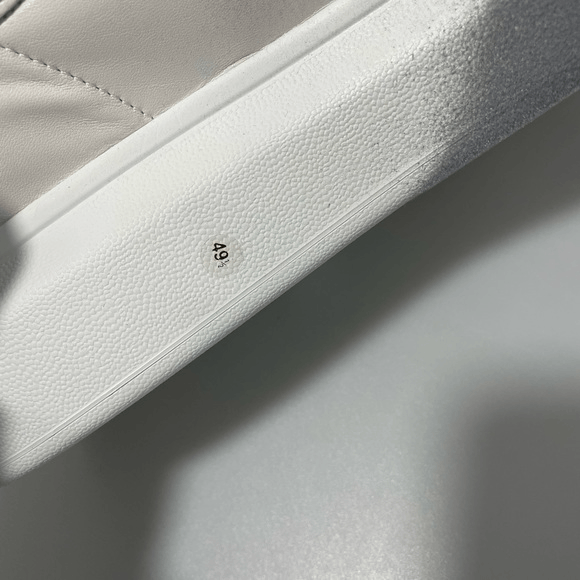 Alexander McQueen ALEXANDER MCQUEEN White & Grey Felted Men’s EU 49.5/US 16.5 Size US 15 / EU 48 - 11 Thumbnail
