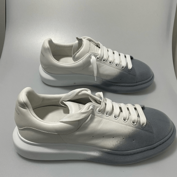 Alexander McQueen ALEXANDER MCQUEEN White & Grey Felted Men’s EU 49.5/US 16.5 Size US 15 / EU 48 - 7 Thumbnail