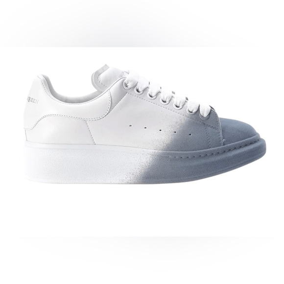 Alexander McQueen ALEXANDER MCQUEEN White & Grey Felted Men’s EU 49.5/US 16.5 Size US 15 / EU 48 - 1 Thumbnail