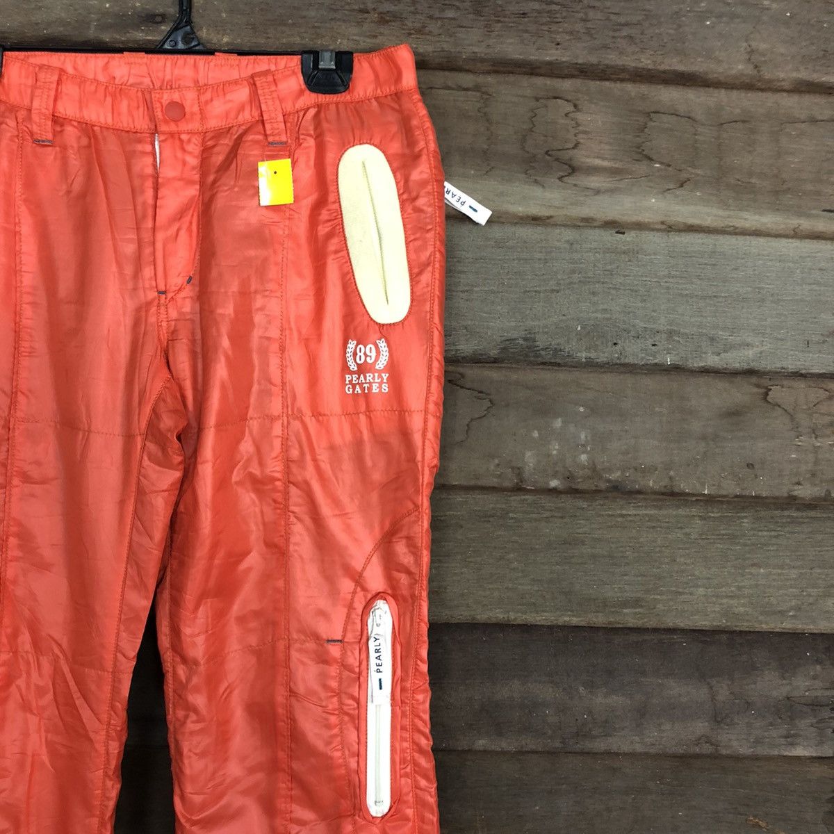 Japanese Brand Pearly Gates Orange sport winter Multipocket Pants #3004 Size US 29 - 5 Thumbnail