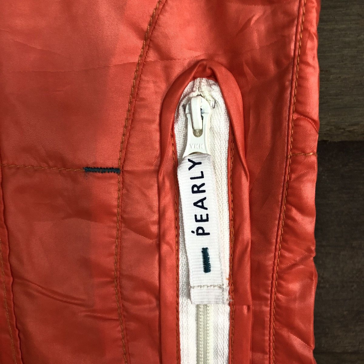 Japanese Brand Pearly Gates Orange sport winter Multipocket Pants #3004 Size US 29 - 7 Thumbnail