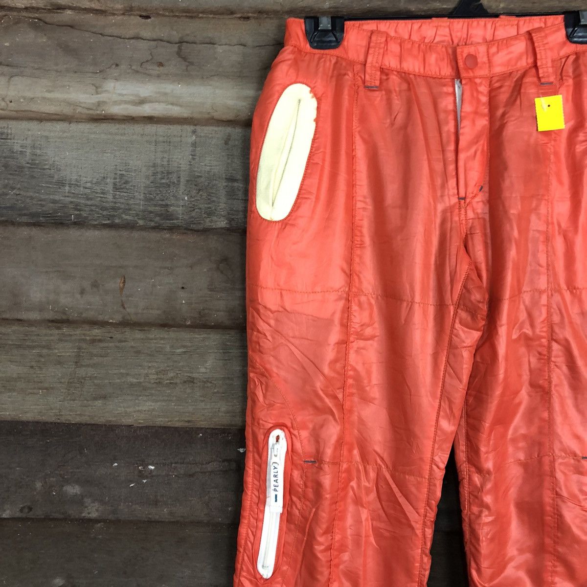 Japanese Brand Pearly Gates Orange sport winter Multipocket Pants #3004 Size US 29 - 6 Thumbnail