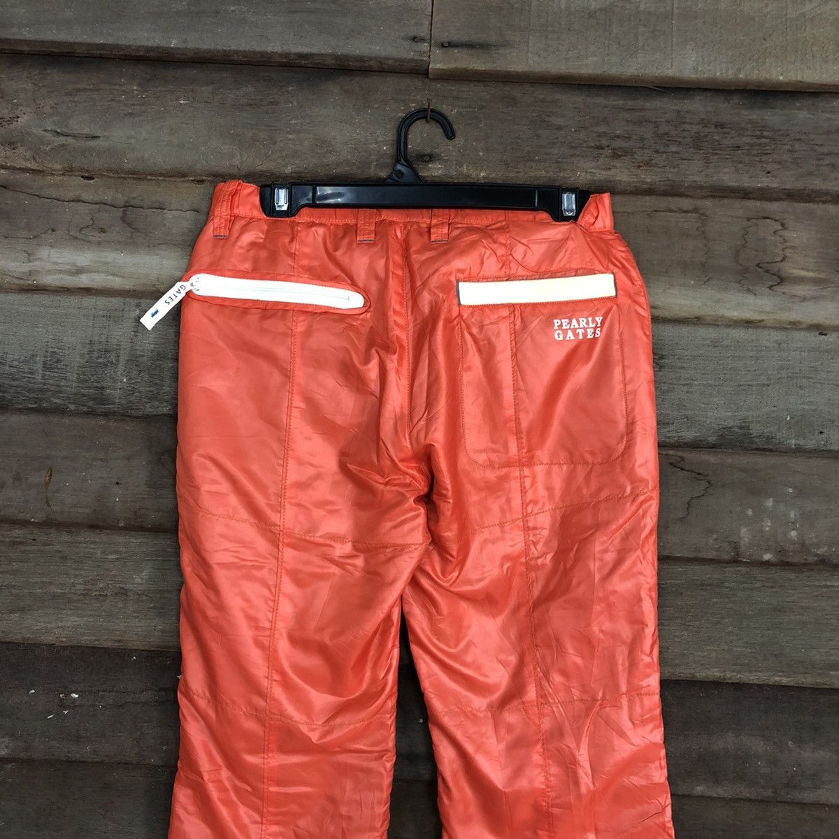 Japanese Brand Pearly Gates Orange sport winter Multipocket Pants #3004 Size US 29 - 12 Thumbnail