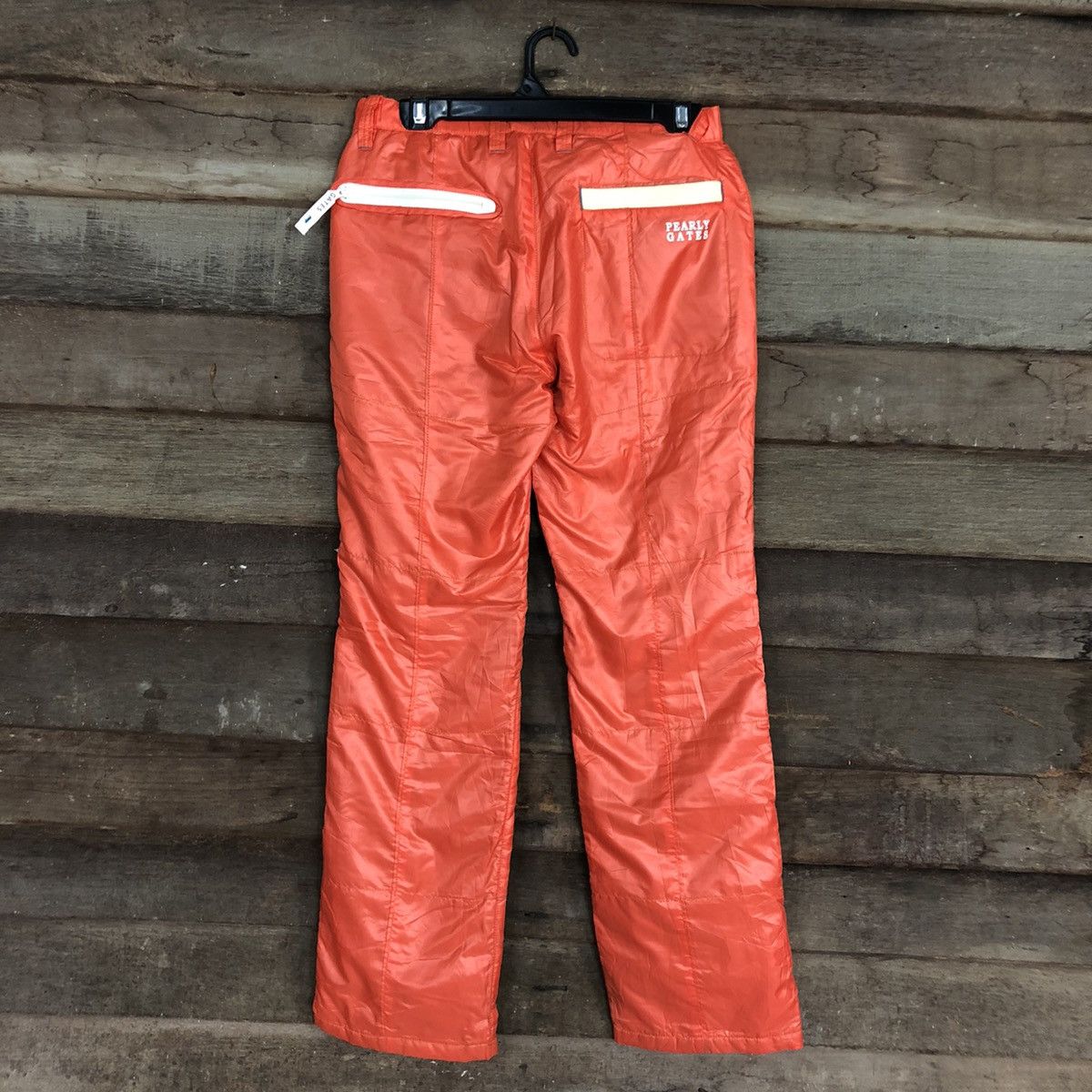 Japanese Brand Pearly Gates Orange sport winter Multipocket Pants #3004 Size US 29 - 11 Thumbnail
