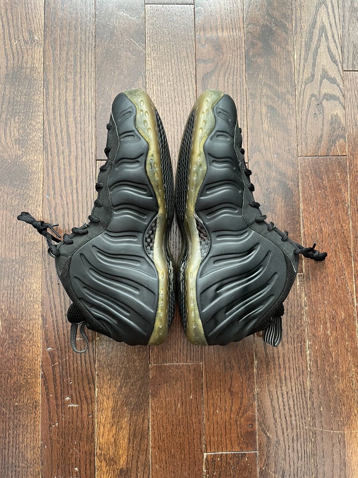 Nike Nike Air Foamposite One Stealth Black 2012 Size US 13 / EU 46 - 3 Thumbnail