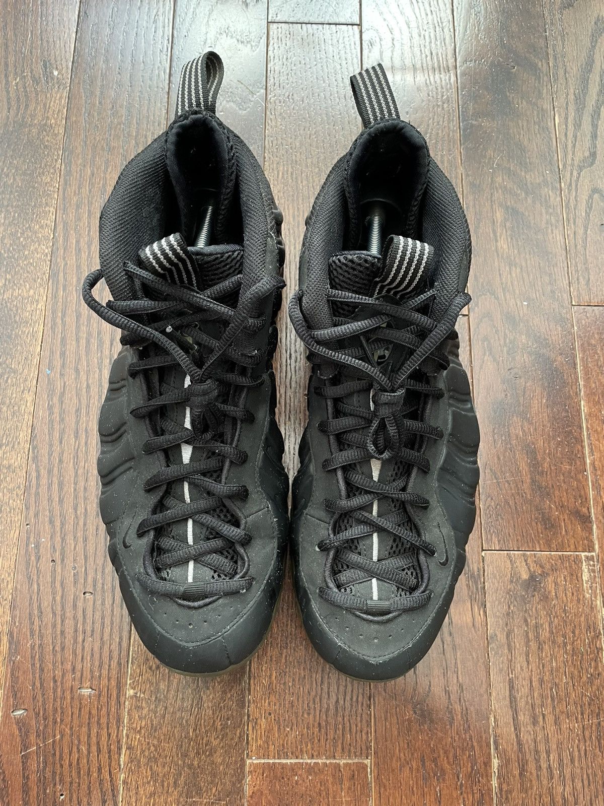 Nike Nike Air Foamposite One Stealth Black 2012 Size US 13 / EU 46 - 4 Thumbnail