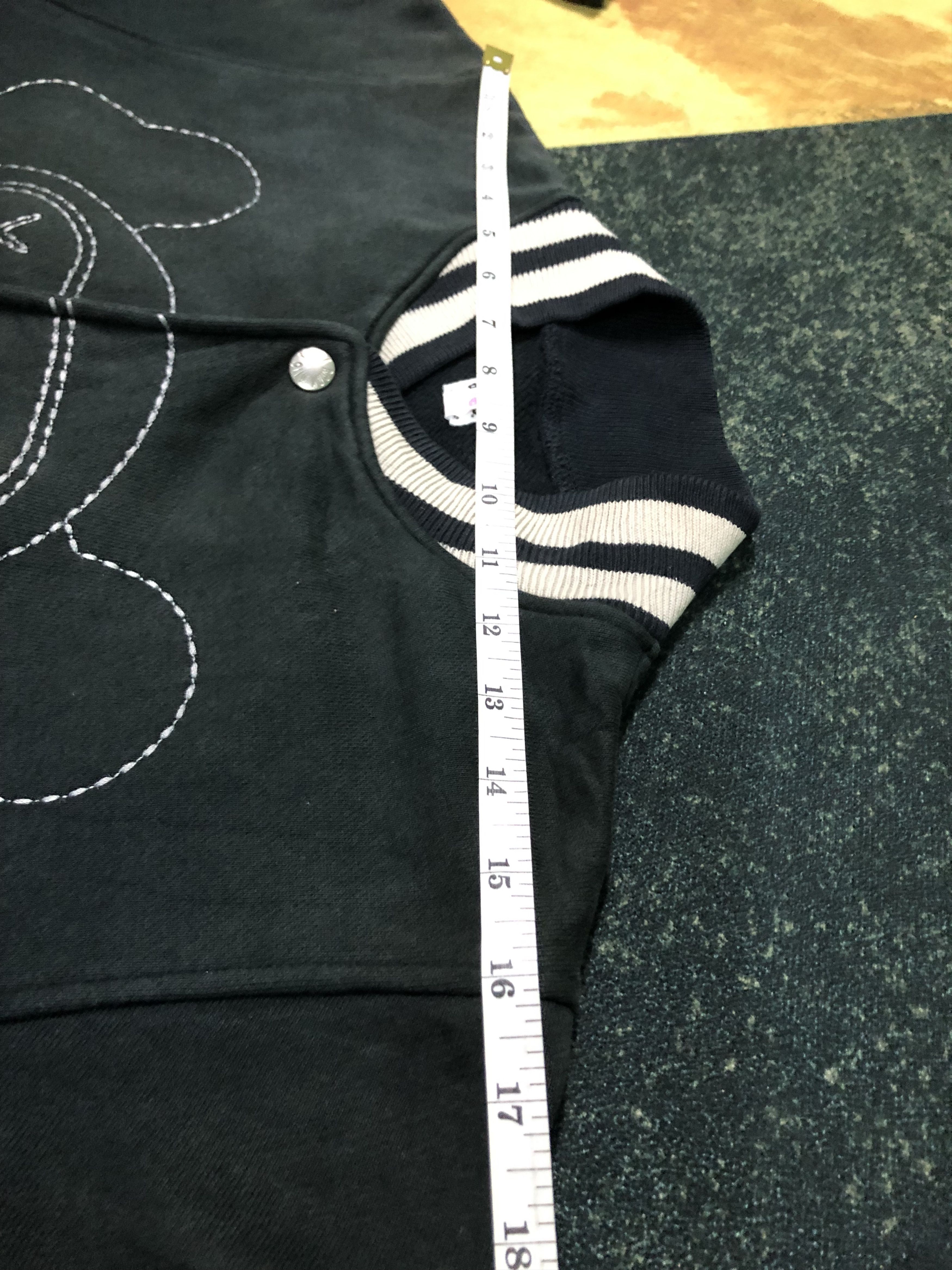 Bape × Kaws Bape x Kaws Baby milo Varsity Jacket Size S / US 4 / IT 40 - 11 Thumbnail