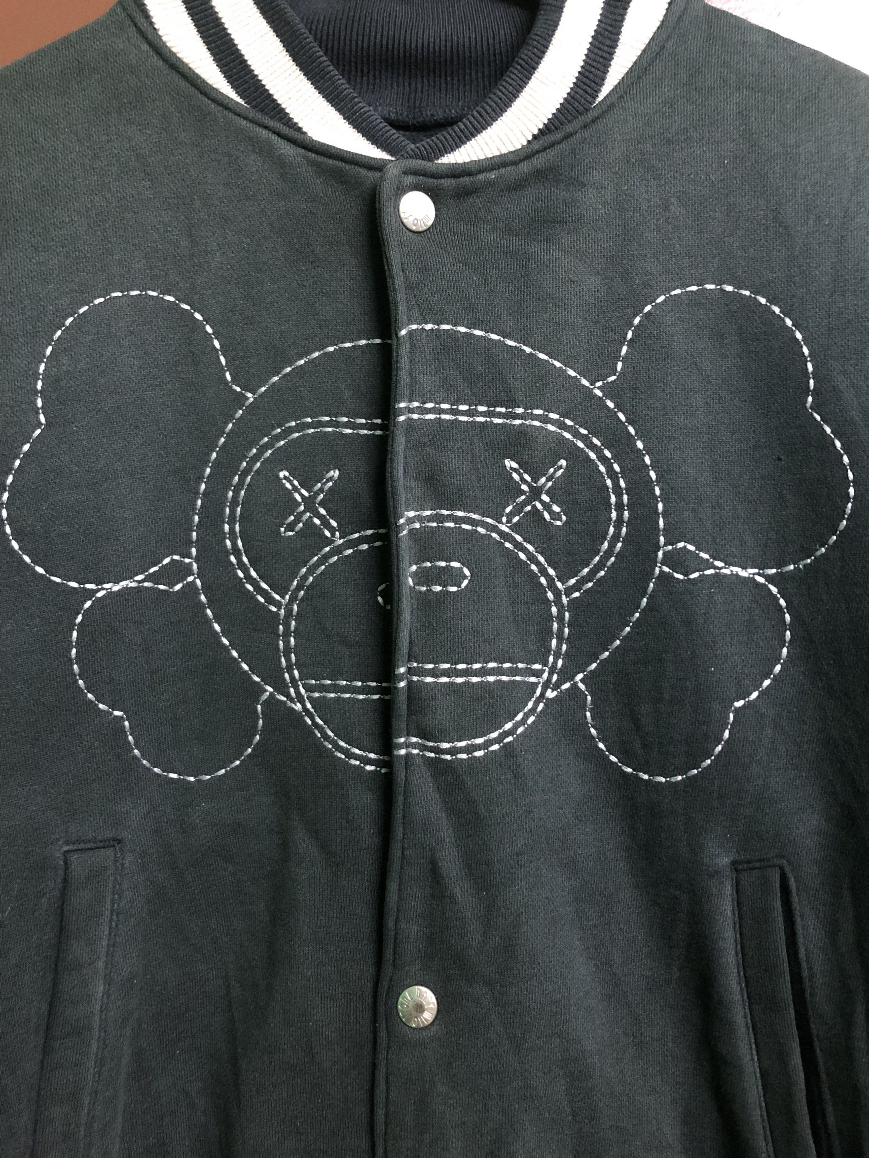 Bape × Kaws Bape x Kaws Baby milo Varsity Jacket Size S / US 4 / IT 40 - 3 Thumbnail