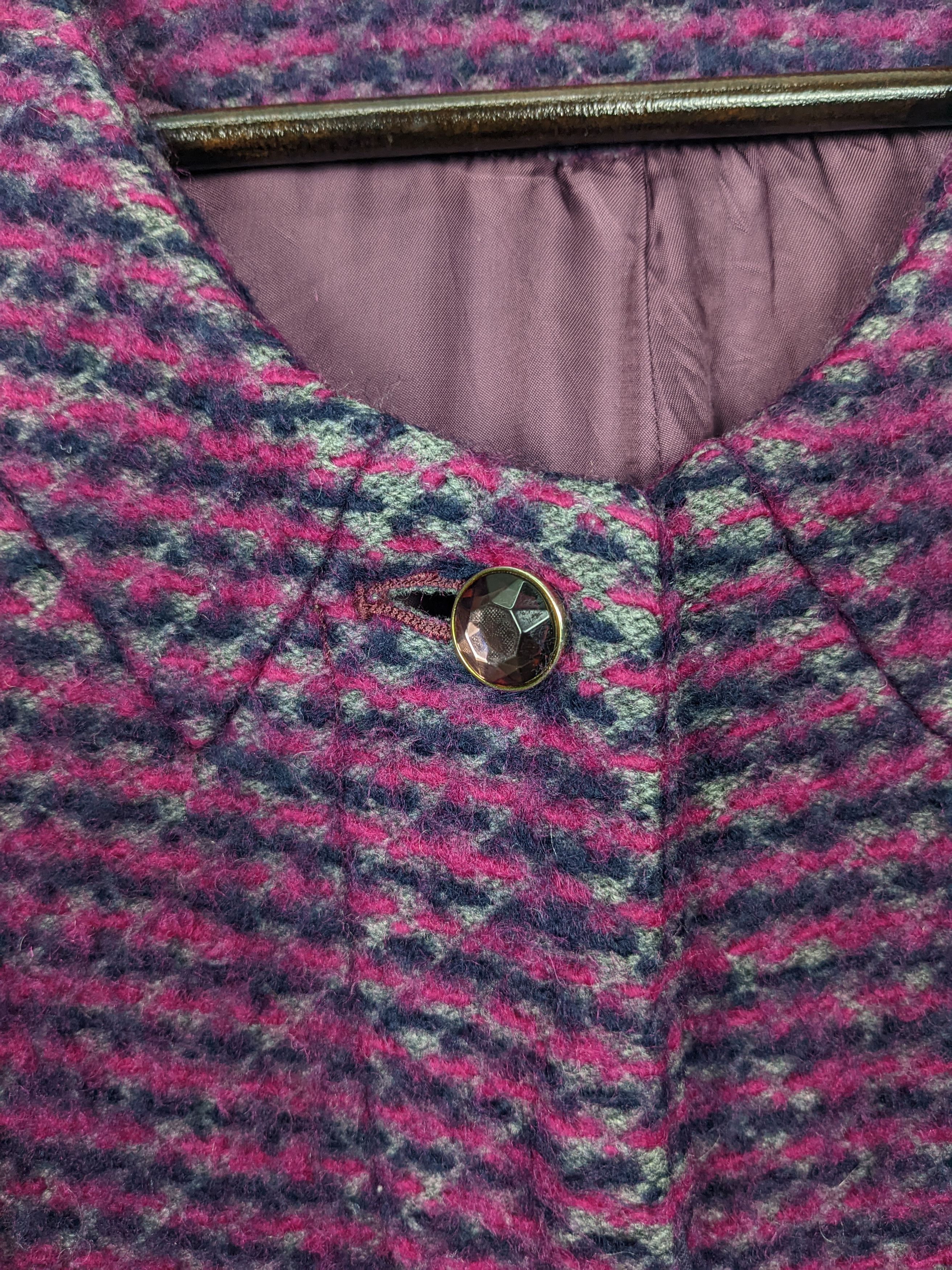 Japanese Brand Vintage Japanese Brand Wool Long Jacket J0165 Size S / US 4 / IT 40 - 5 Thumbnail