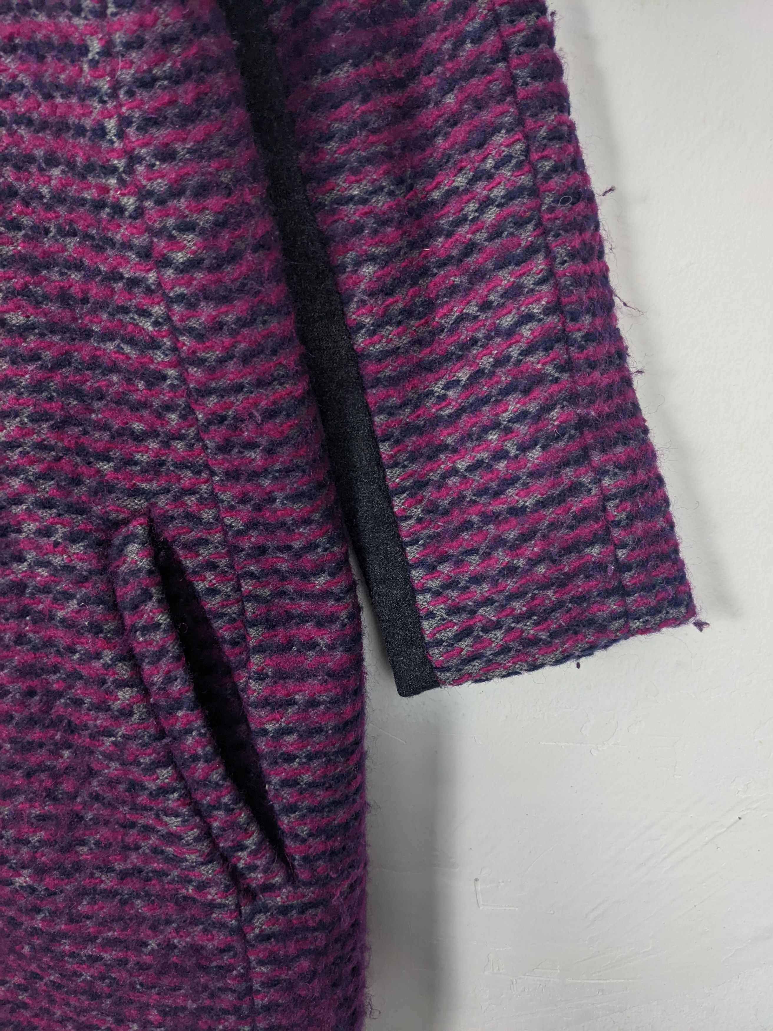 Japanese Brand Vintage Japanese Brand Wool Long Jacket J0165 Size S / US 4 / IT 40 - 3 Thumbnail