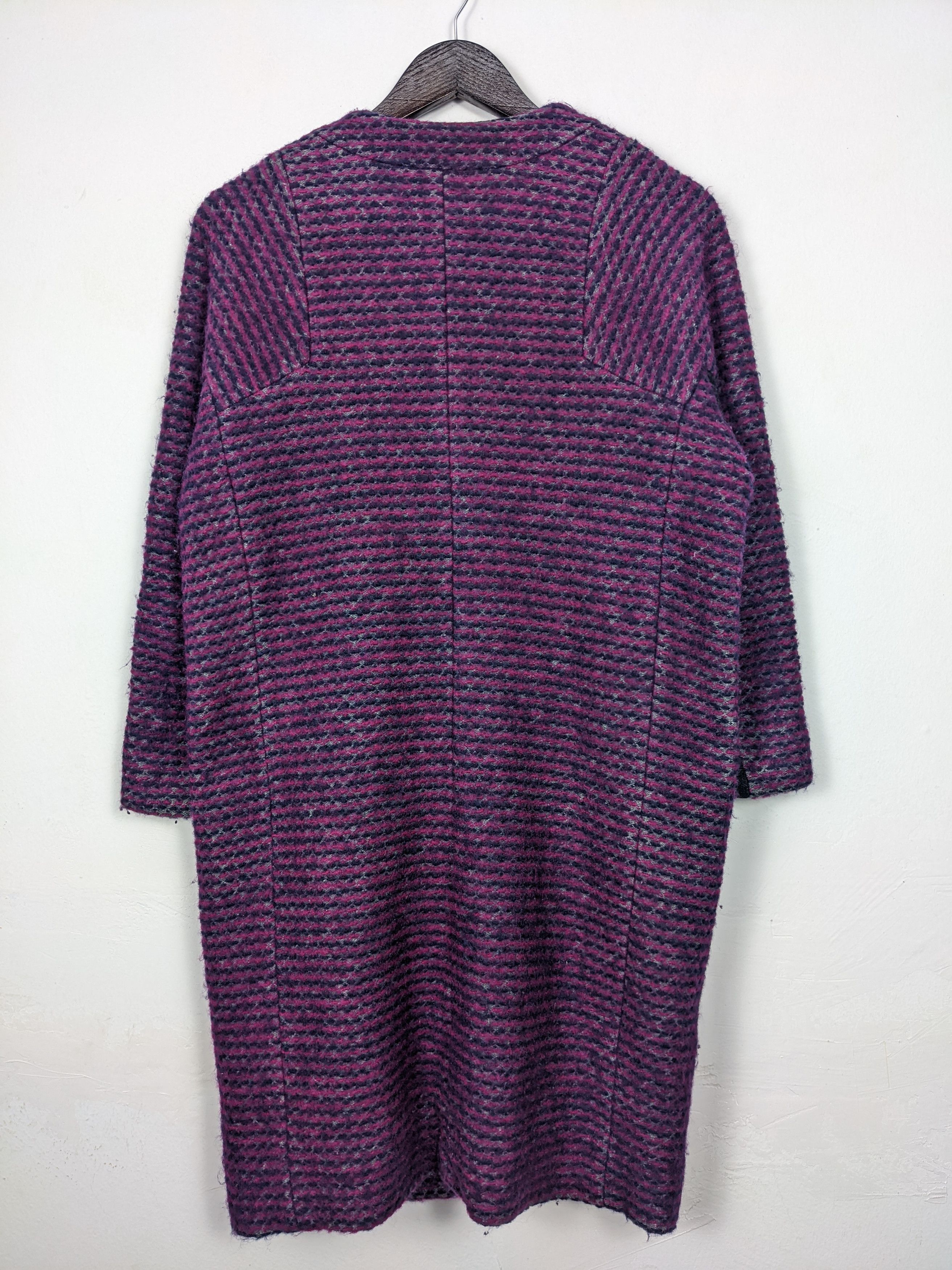 Japanese Brand Vintage Japanese Brand Wool Long Jacket J0165 Size S / US 4 / IT 40 - 7 Thumbnail