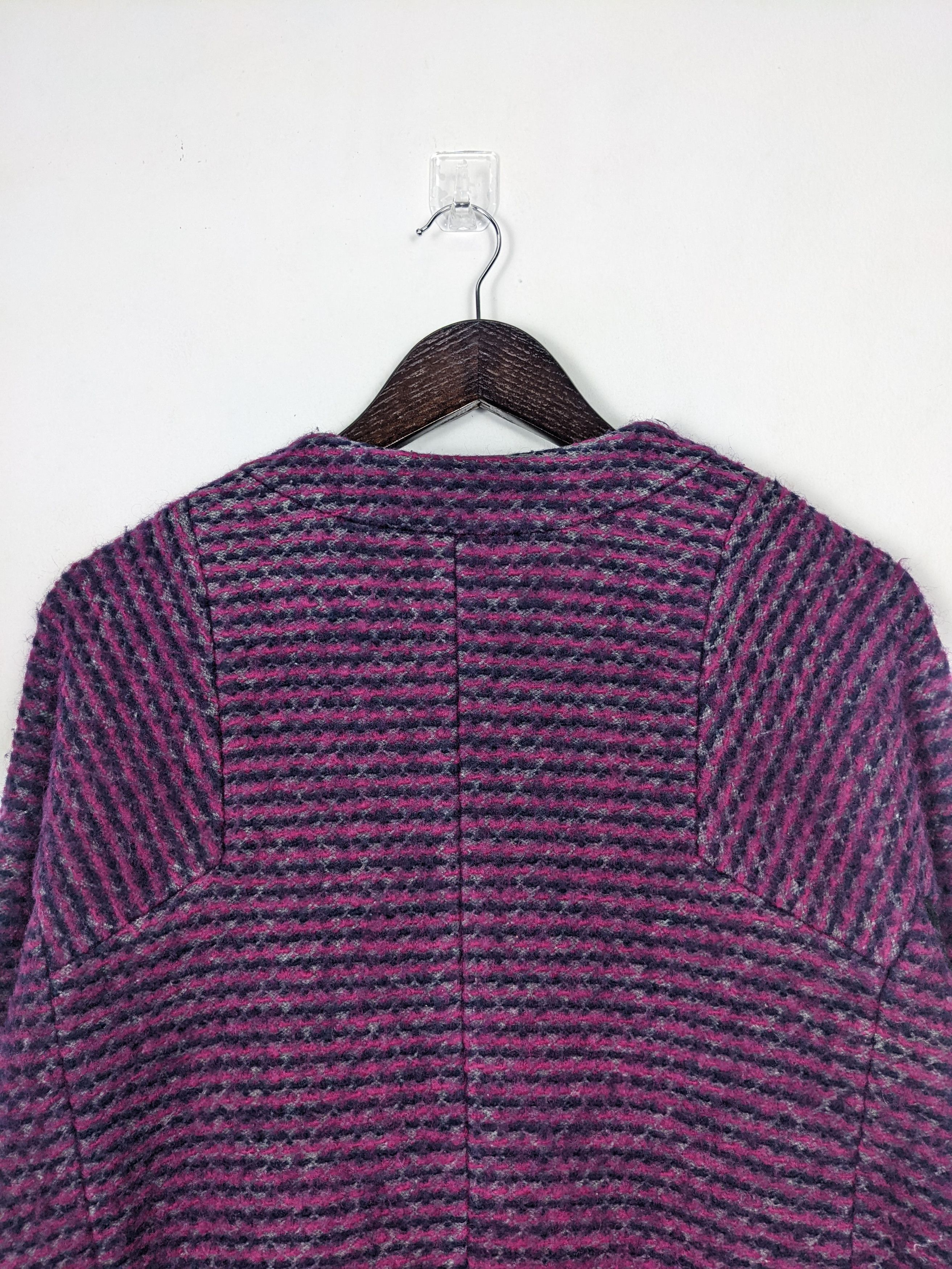 Japanese Brand Vintage Japanese Brand Wool Long Jacket J0165 Size S / US 4 / IT 40 - 8 Thumbnail