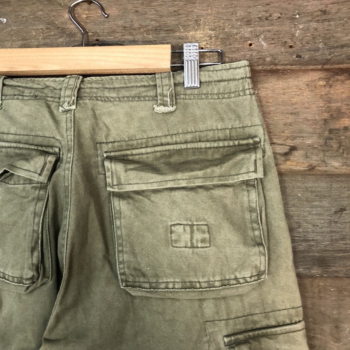 Faded Glory DLL SOHC Green faded utility tactical Cargo Pants #1365 Size US 30 / EU 46 - 13 Thumbnail