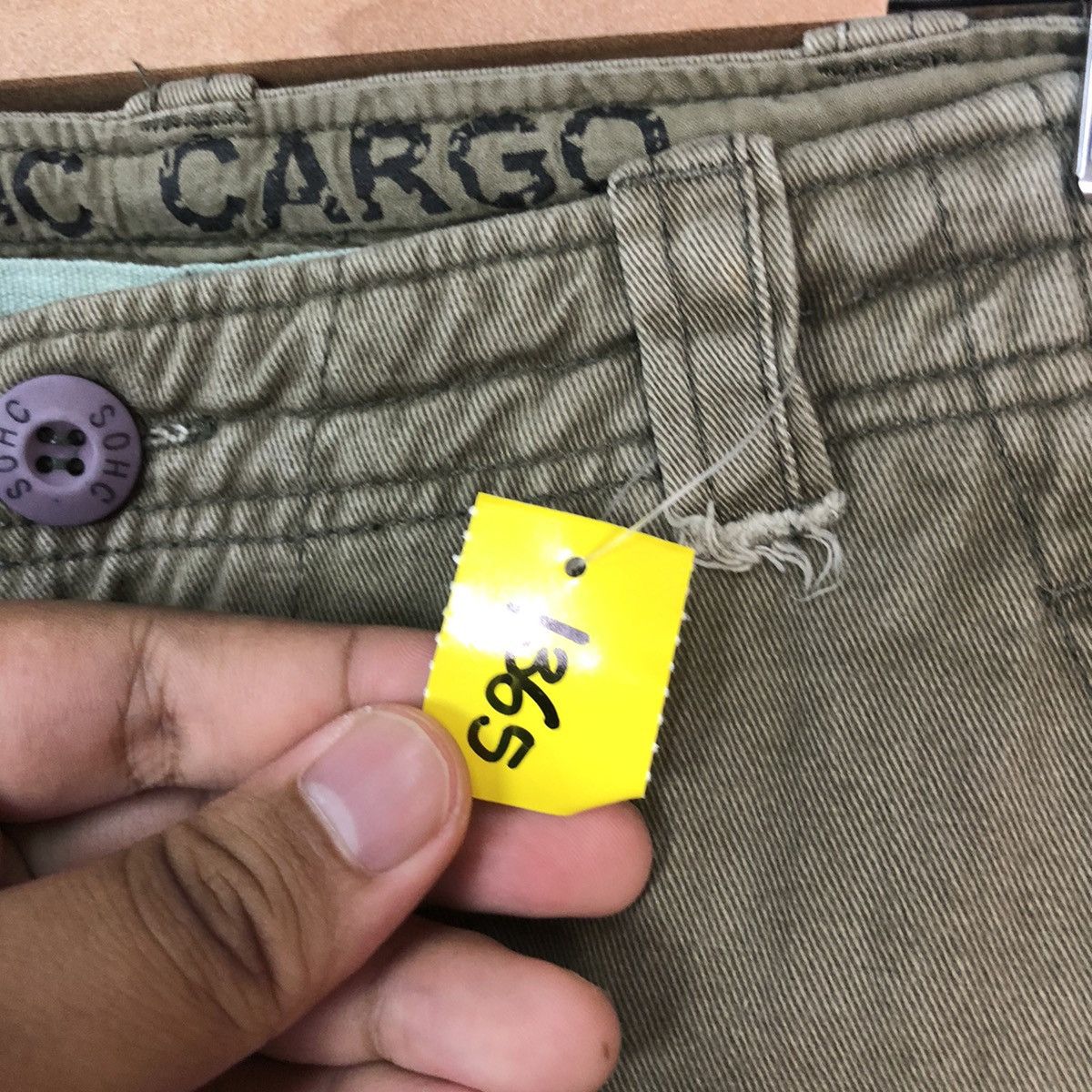 Faded Glory DLL SOHC Green faded utility tactical Cargo Pants #1365 Size US 30 / EU 46 - 8 Thumbnail