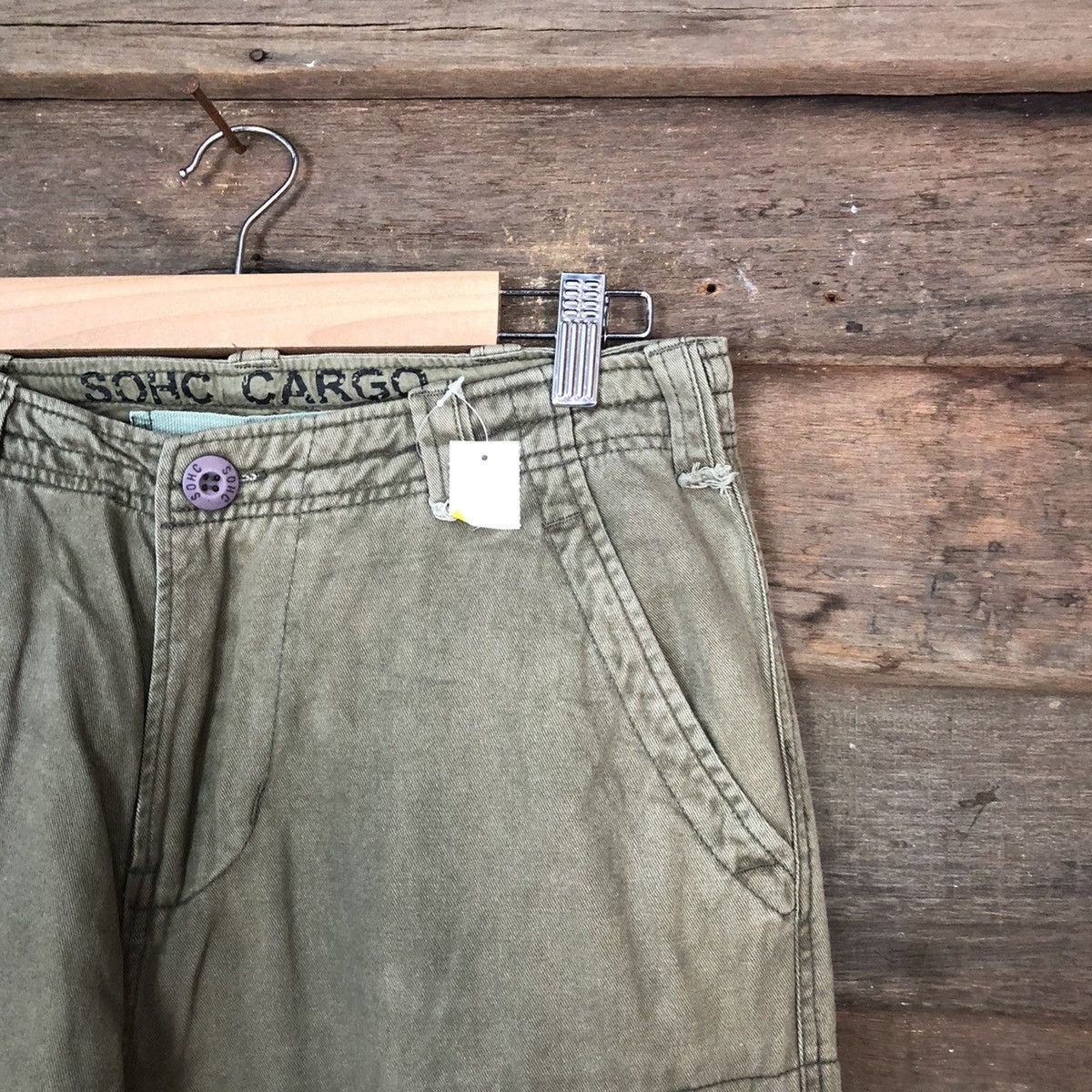 Faded Glory DLL SOHC Green faded utility tactical Cargo Pants #1365 Size US 30 / EU 46 - 7 Thumbnail