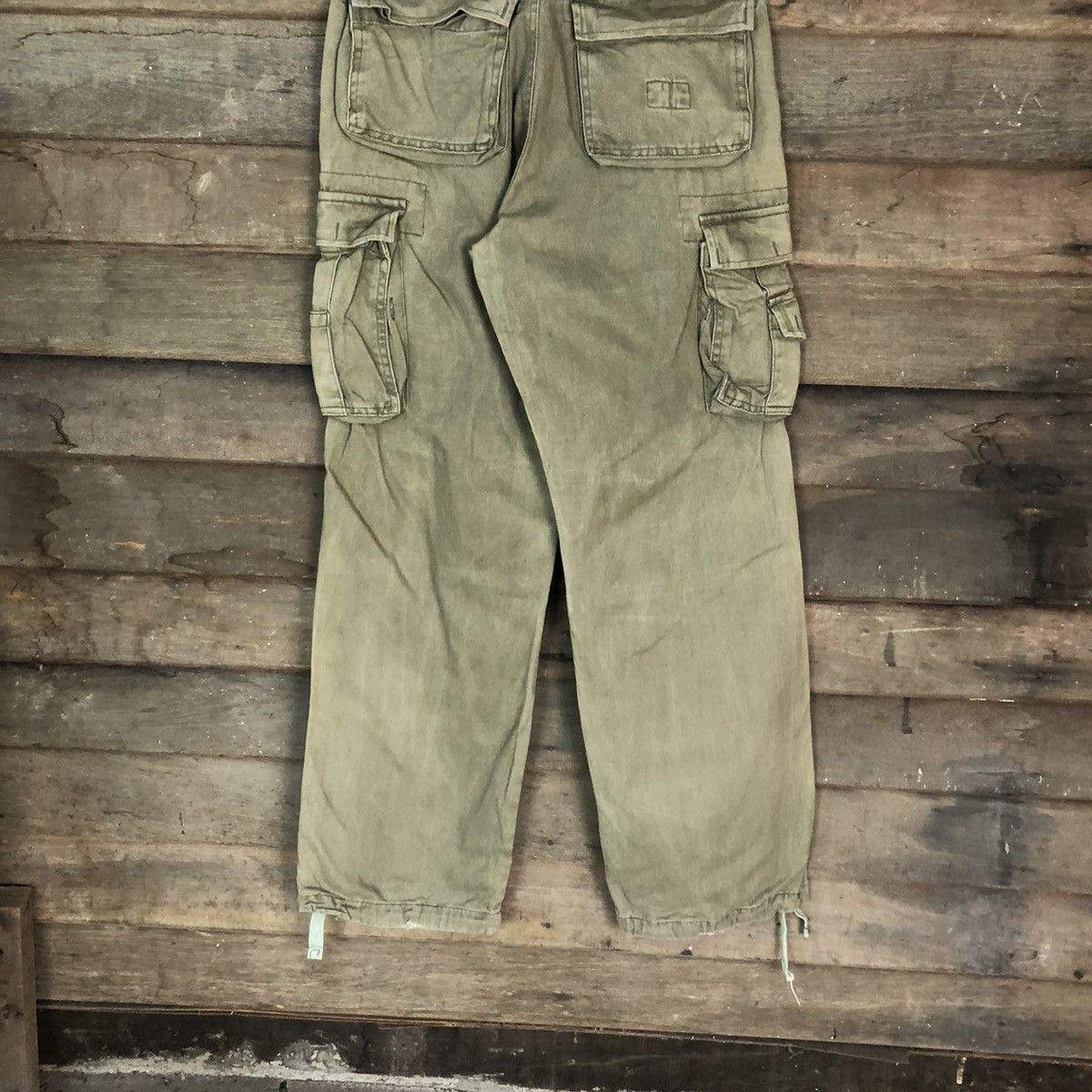 Faded Glory DLL SOHC Green faded utility tactical Cargo Pants #1365 Size US 30 / EU 46 - 11 Thumbnail
