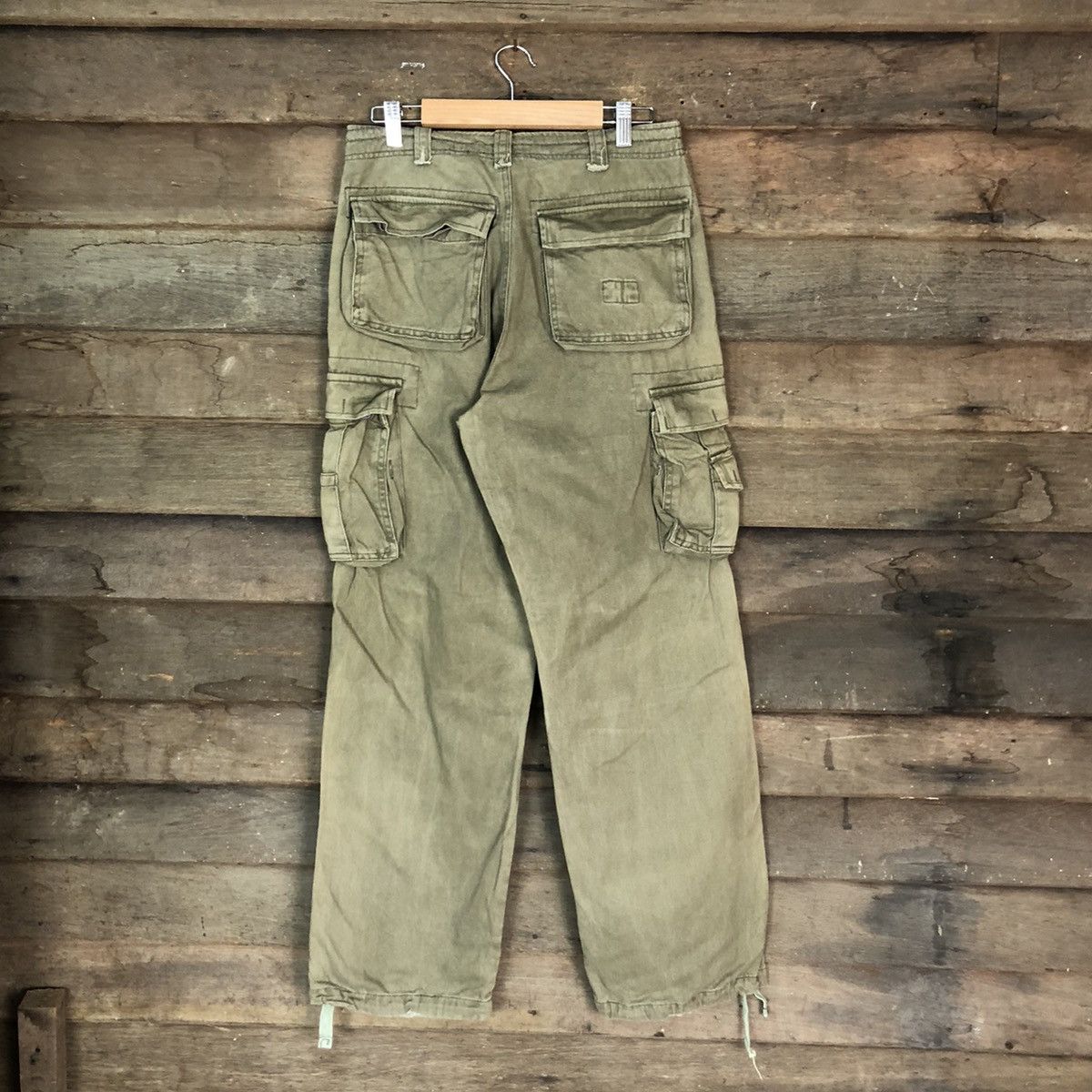 Faded Glory DLL SOHC Green faded utility tactical Cargo Pants #1365 Size US 30 / EU 46 - 9 Thumbnail