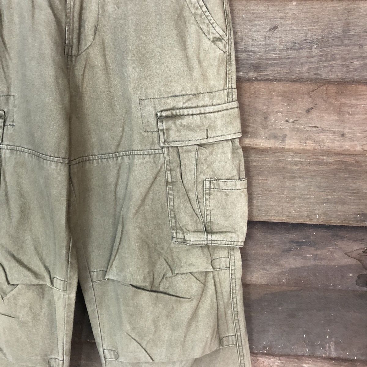 Faded Glory DLL SOHC Green faded utility tactical Cargo Pants #1365 Size US 30 / EU 46 - 5 Thumbnail