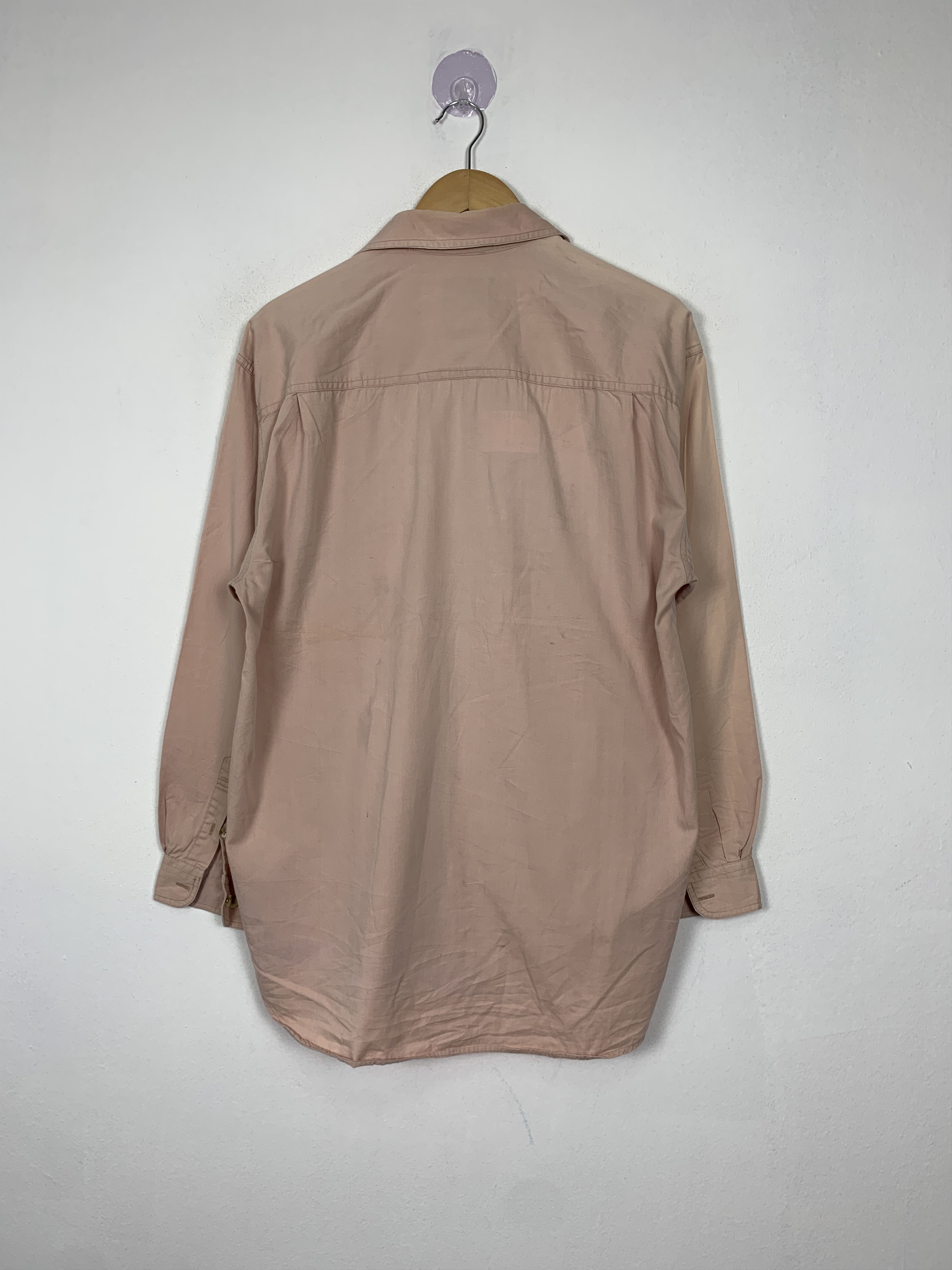Japanese Brand × Vintage Vintage Work Plant Button Up Shirts Size XXL / US 16-18 / IT 52-54 - 6 Thumbnail