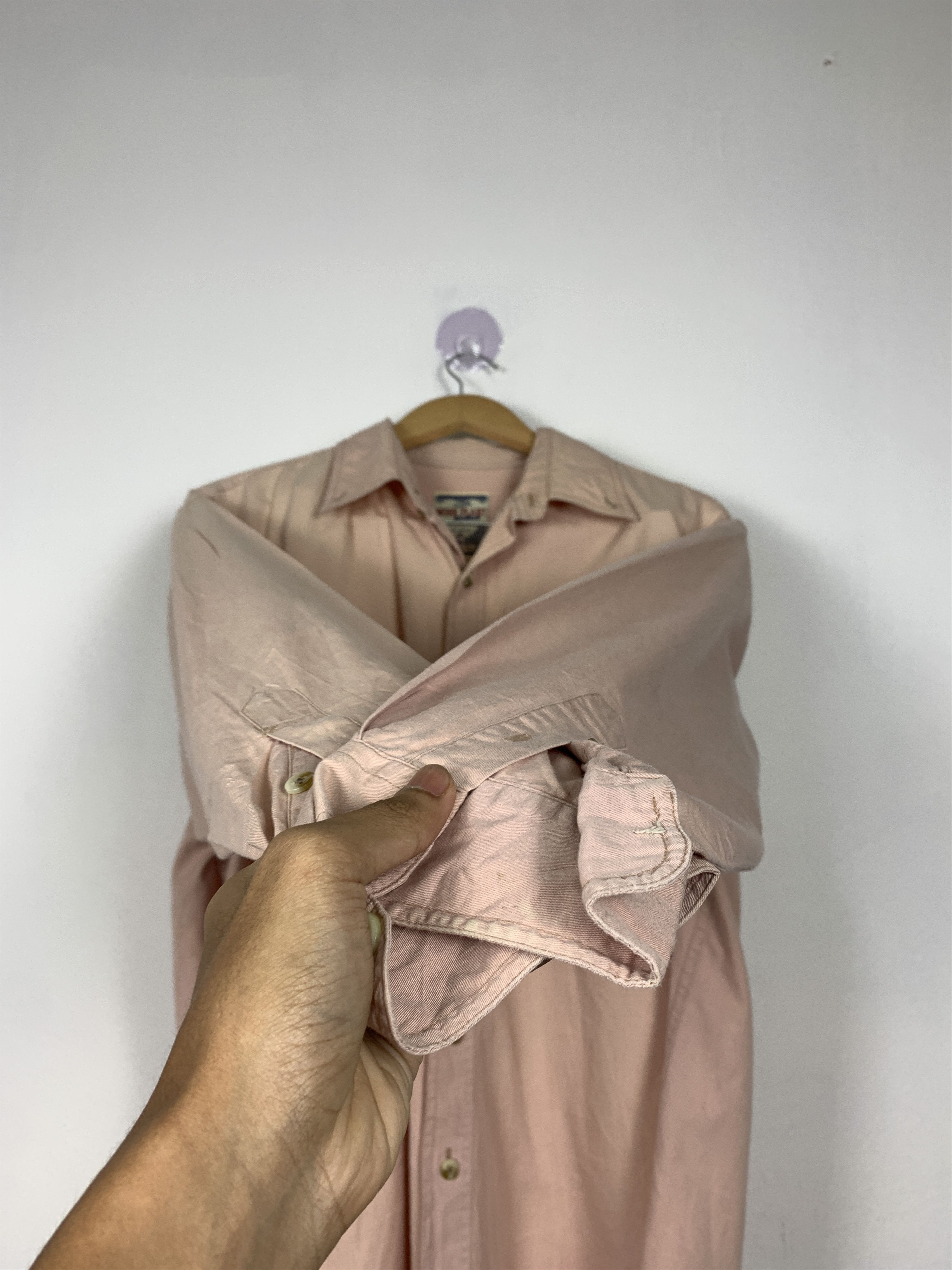 Japanese Brand × Vintage Vintage Work Plant Button Up Shirts Size XXL / US 16-18 / IT 52-54 - 5 Thumbnail