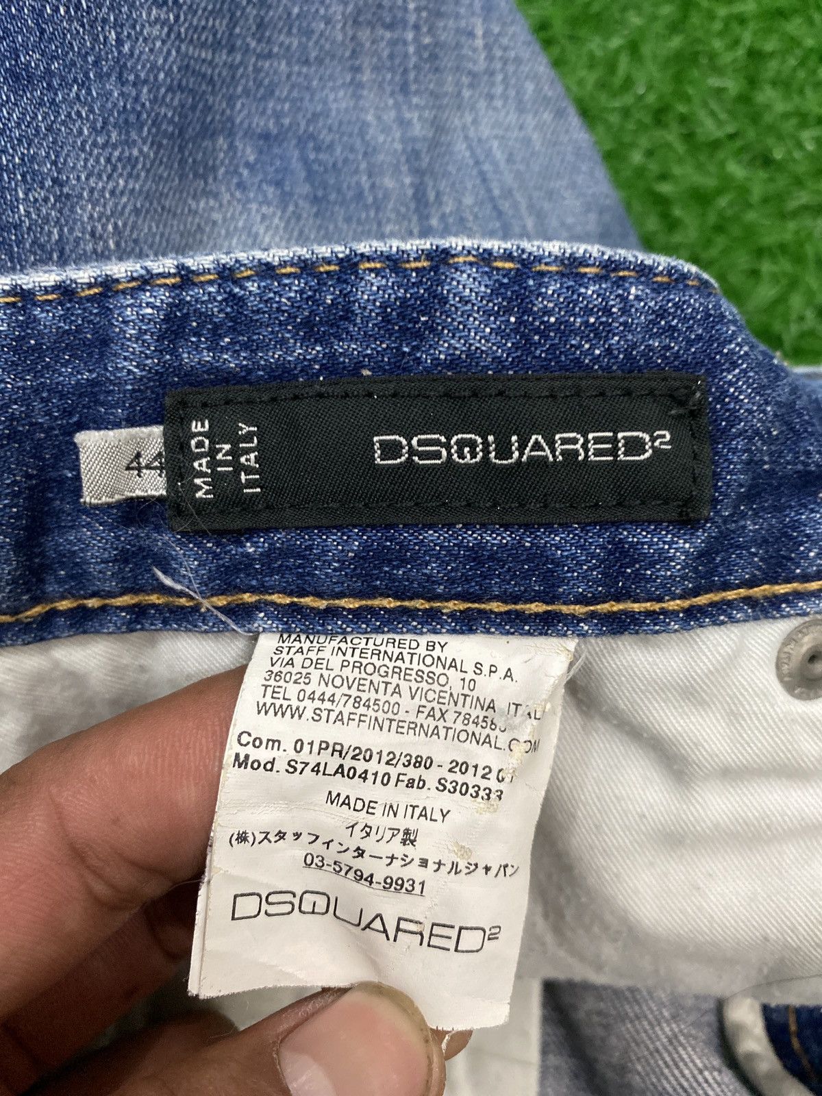 Dsquared2 Dsquared2 made italy distress skinny jeans Size US 32 / EU 48 - 9 Thumbnail