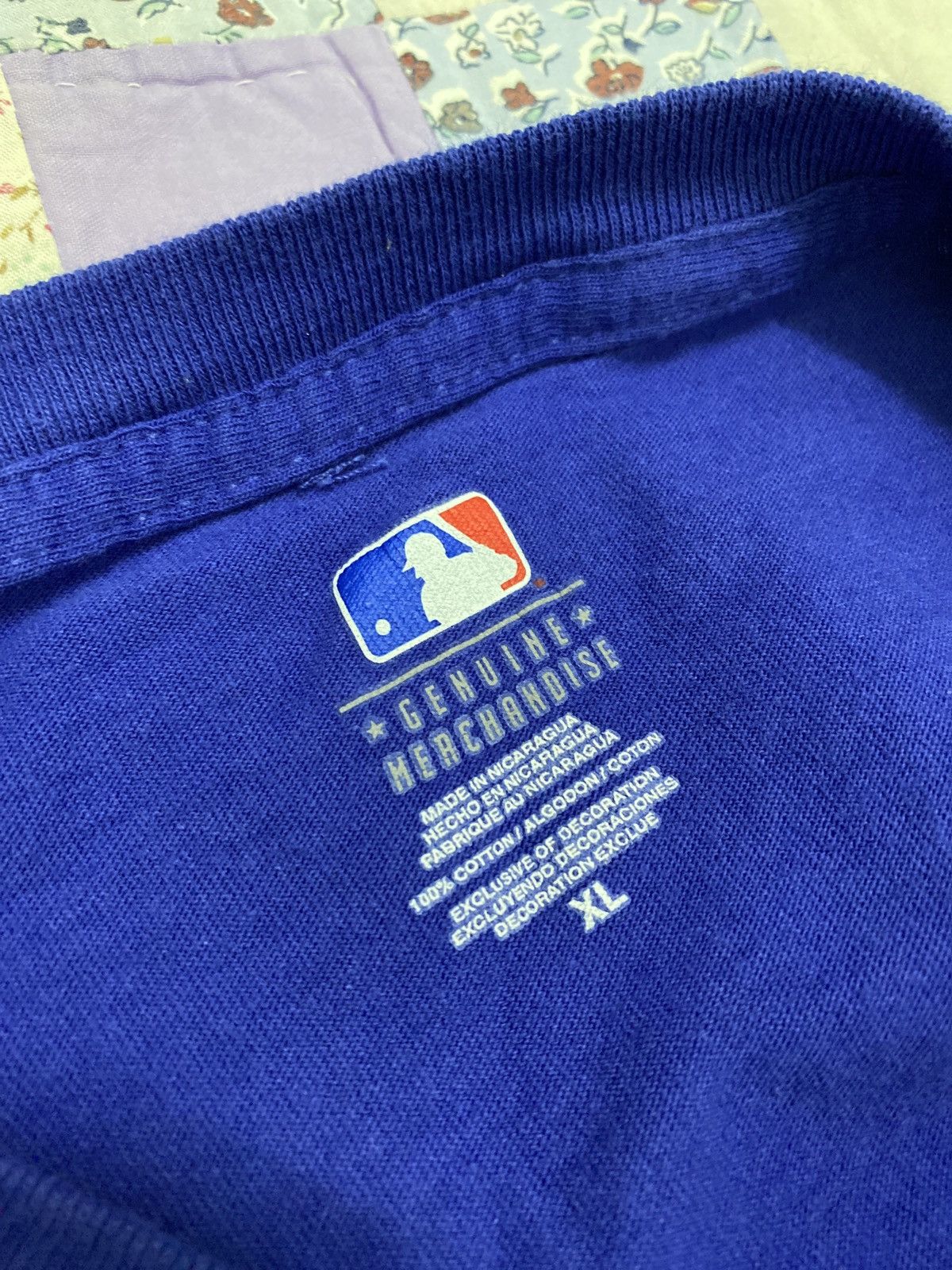 MLB MLB BLUE TEE Size US XL / EU 56 / 4 - 5 Thumbnail