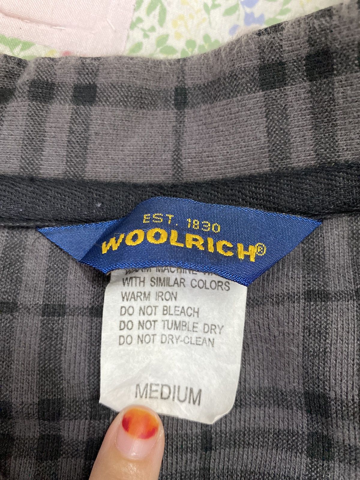 Woolrich Woolen Mills WOOLRICH PLAID BUTTON JACKET/CARDIGAN Size US M / EU 48-50 / 2 - 6 Thumbnail
