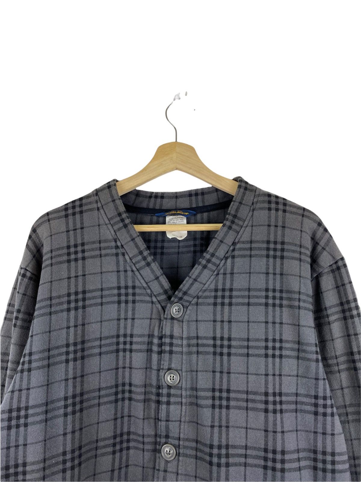 Woolrich Woolen Mills WOOLRICH PLAID BUTTON JACKET/CARDIGAN Size US M / EU 48-50 / 2 - 2 Thumbnail