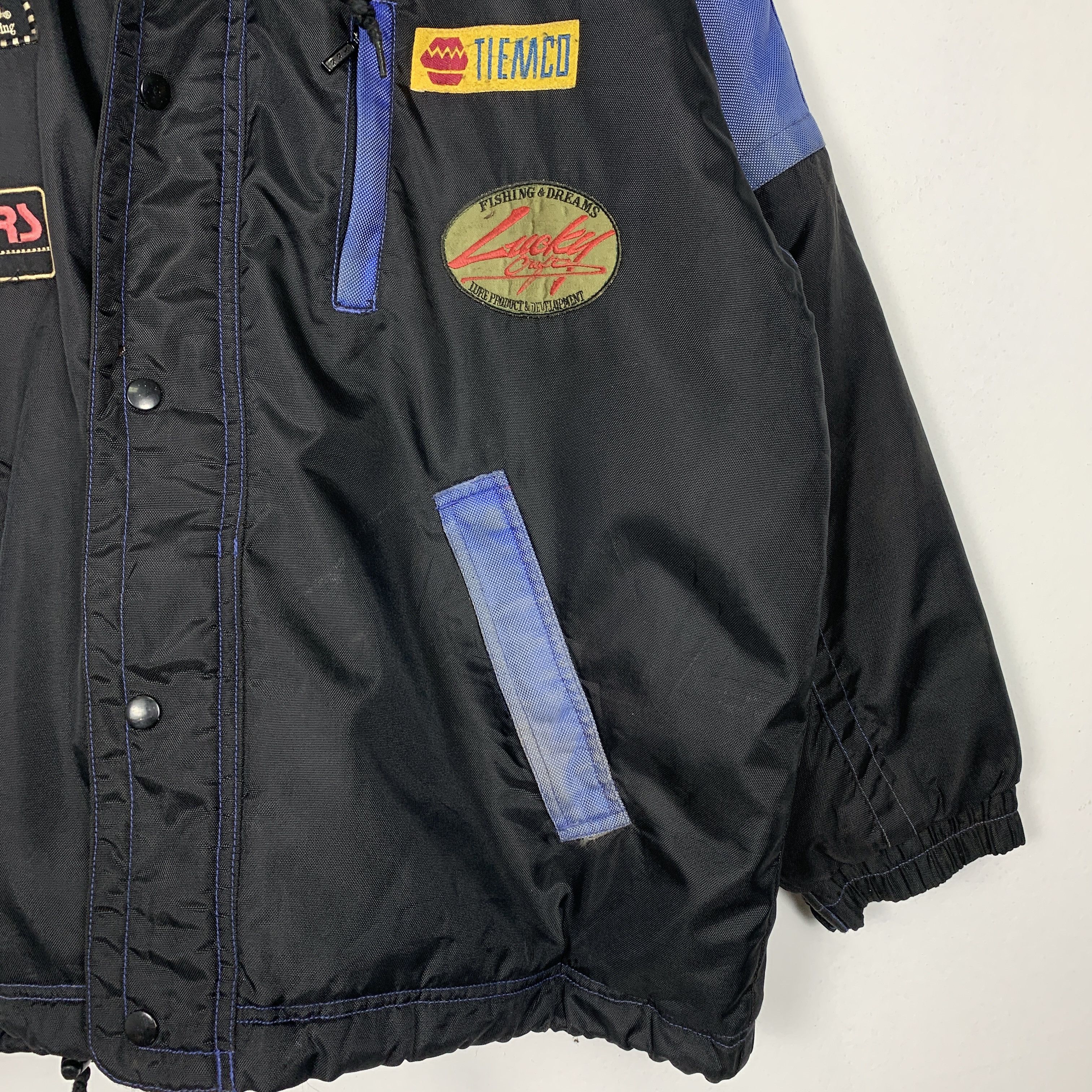 Japanese Brand Vintage F&F Creation Ski Sherpa Lining Hoodie Jacket J1345 Size US L / EU 52-54 / 3 - 4 Thumbnail