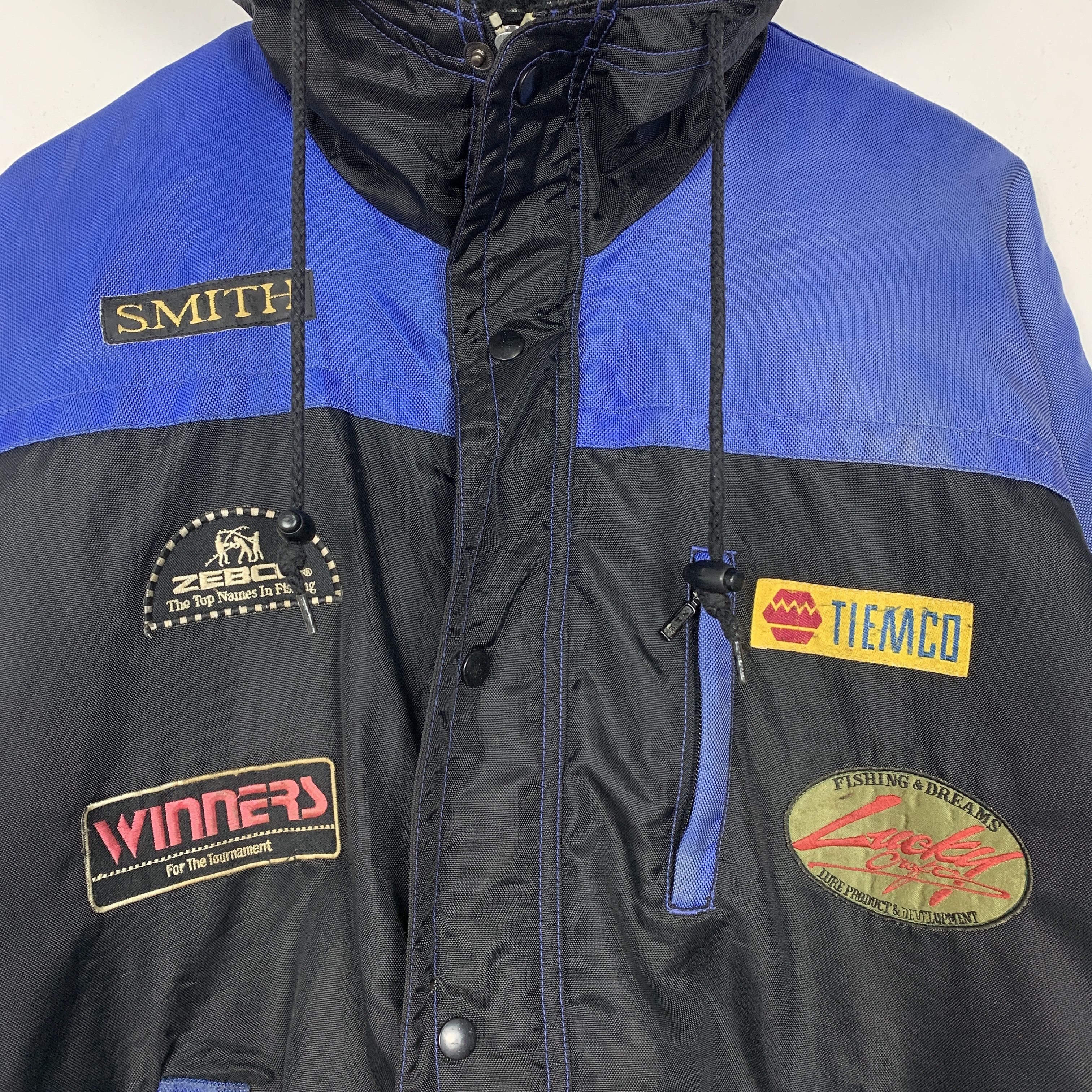 Japanese Brand Vintage F&F Creation Ski Sherpa Lining Hoodie Jacket J1345 Size US L / EU 52-54 / 3 - 5 Thumbnail