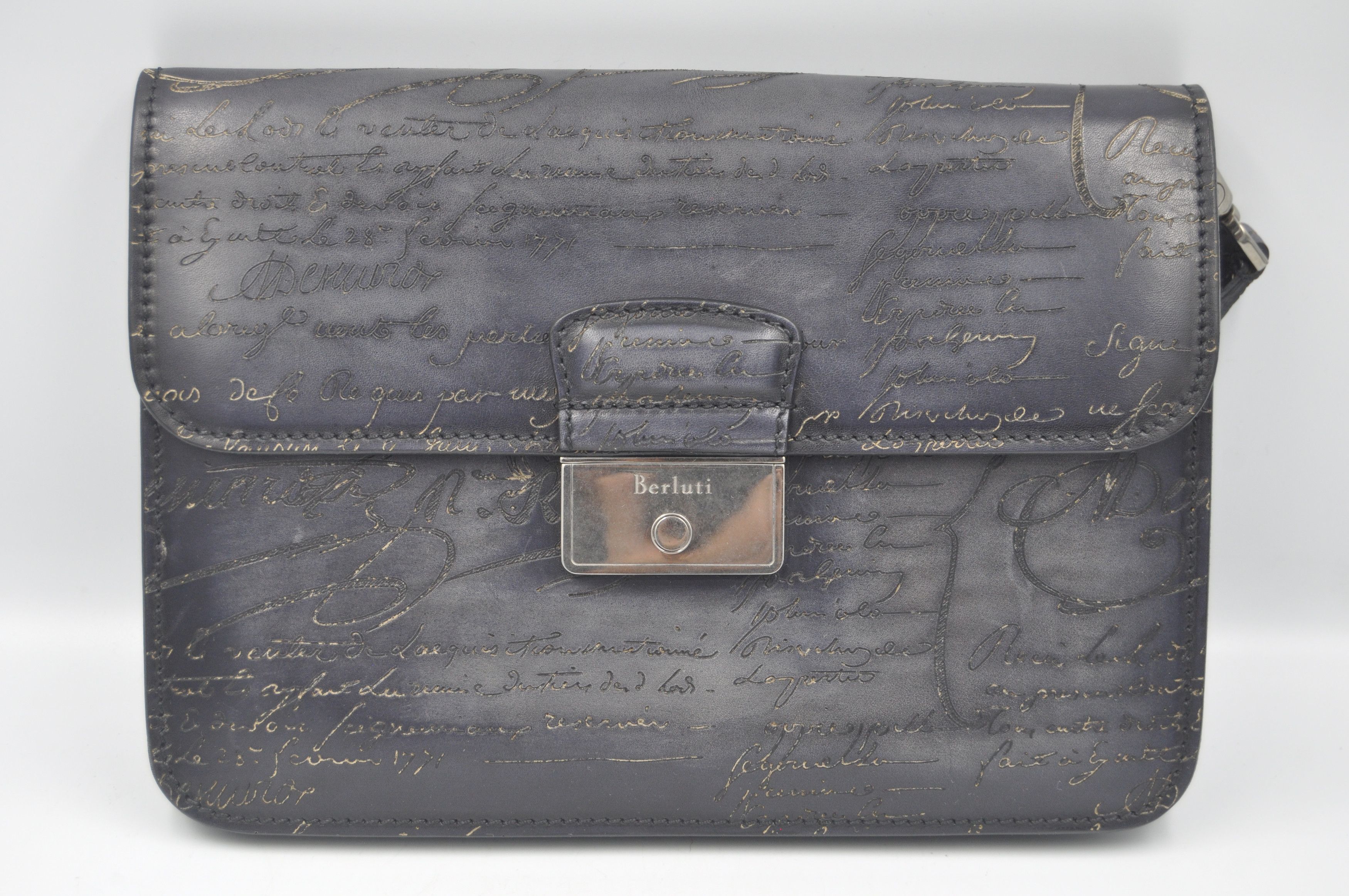 Berluti Berluti - Scritto Clutch Bag Size ONE SIZE - 1 Thumbnail