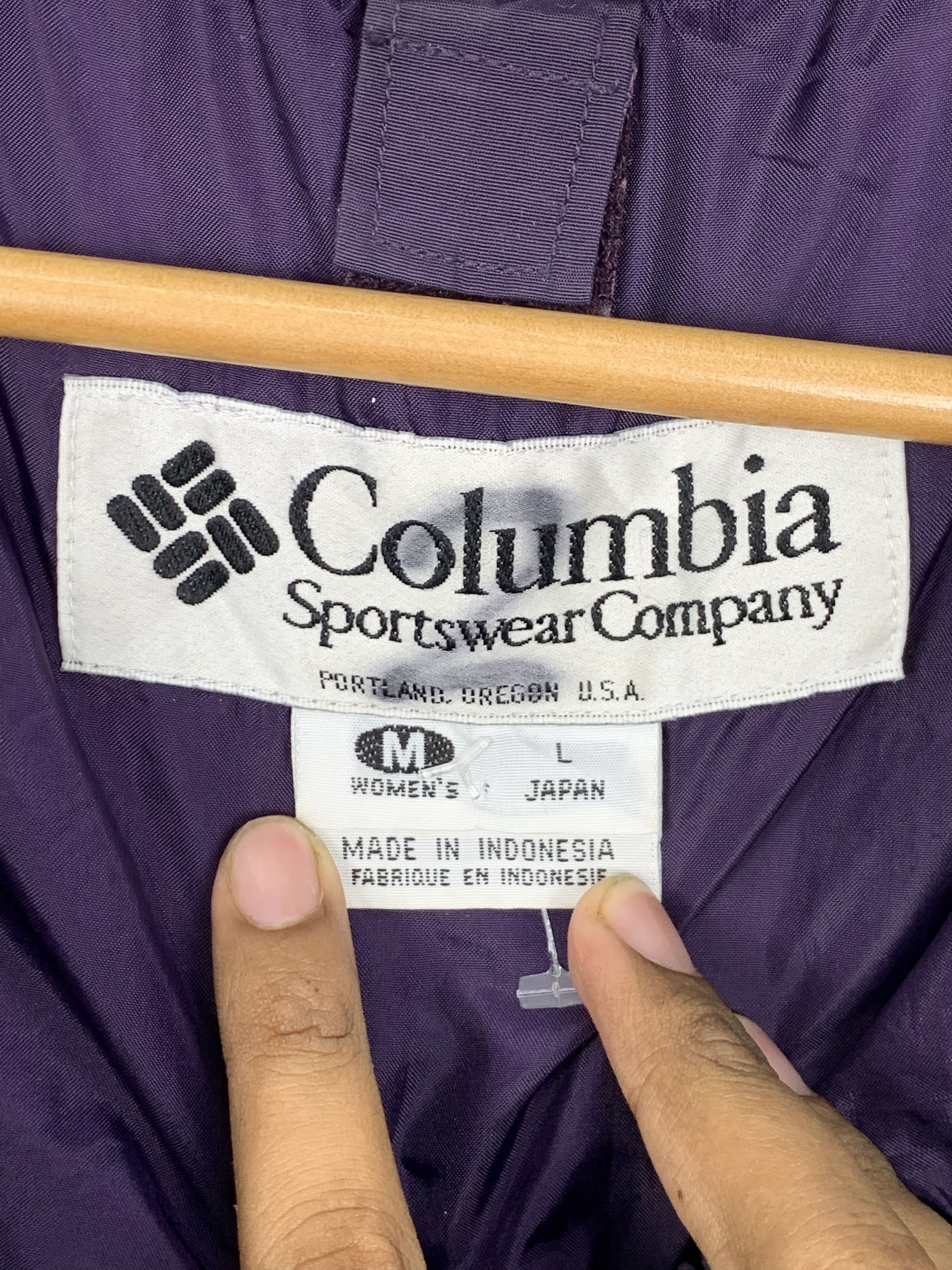 Columbia Vintage COLUMBIA Windbreaker Extreme Outdoor Jacket J0658 Size US L / EU 52-54 / 3 - 13 Thumbnail