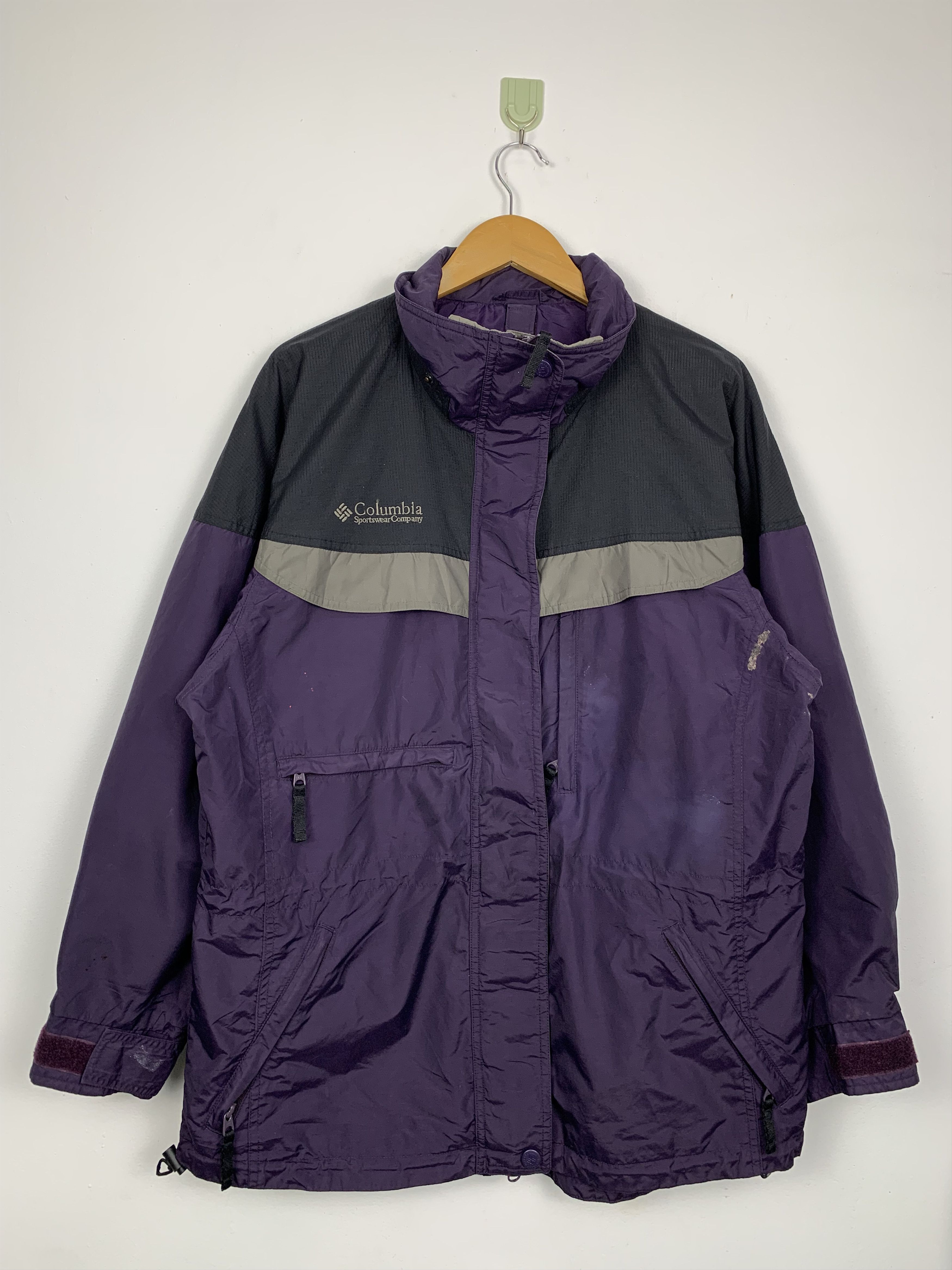 Columbia Vintage COLUMBIA Windbreaker Extreme Outdoor Jacket J0658 Size US L / EU 52-54 / 3 - 1 Thumbnail