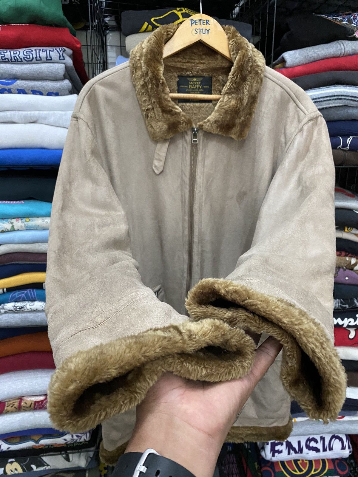 Other Baffy leather jacket Size US L / EU 52-54 / 3 - 6 Thumbnail