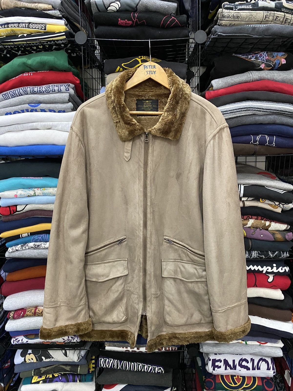 Other Baffy leather jacket Size US L / EU 52-54 / 3 - 1 Thumbnail