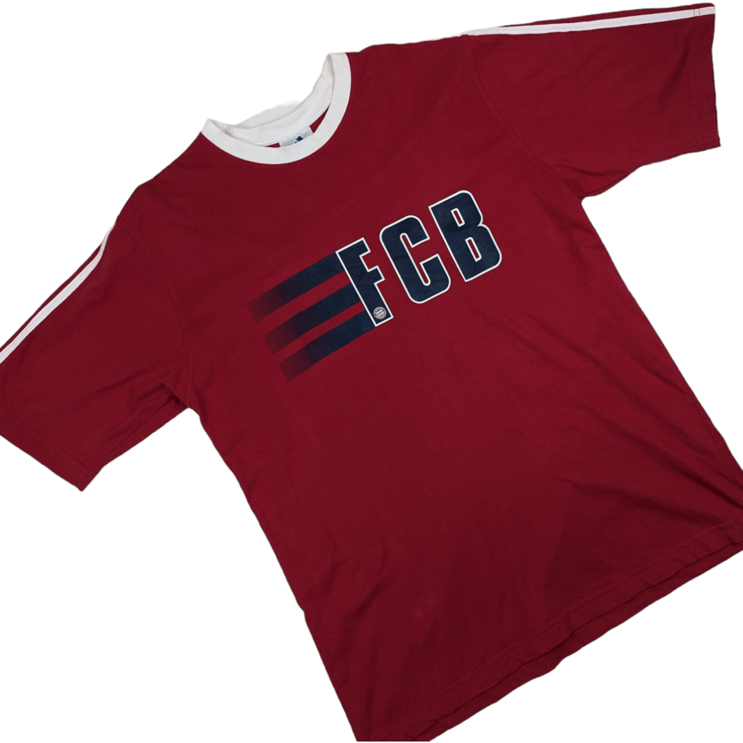 Adidas Vintage 2000's ADIDAS FC Bayern Munich Soccer Jersey T-Shirt Size US M / EU 48-50 / 2 - 3 Thumbnail