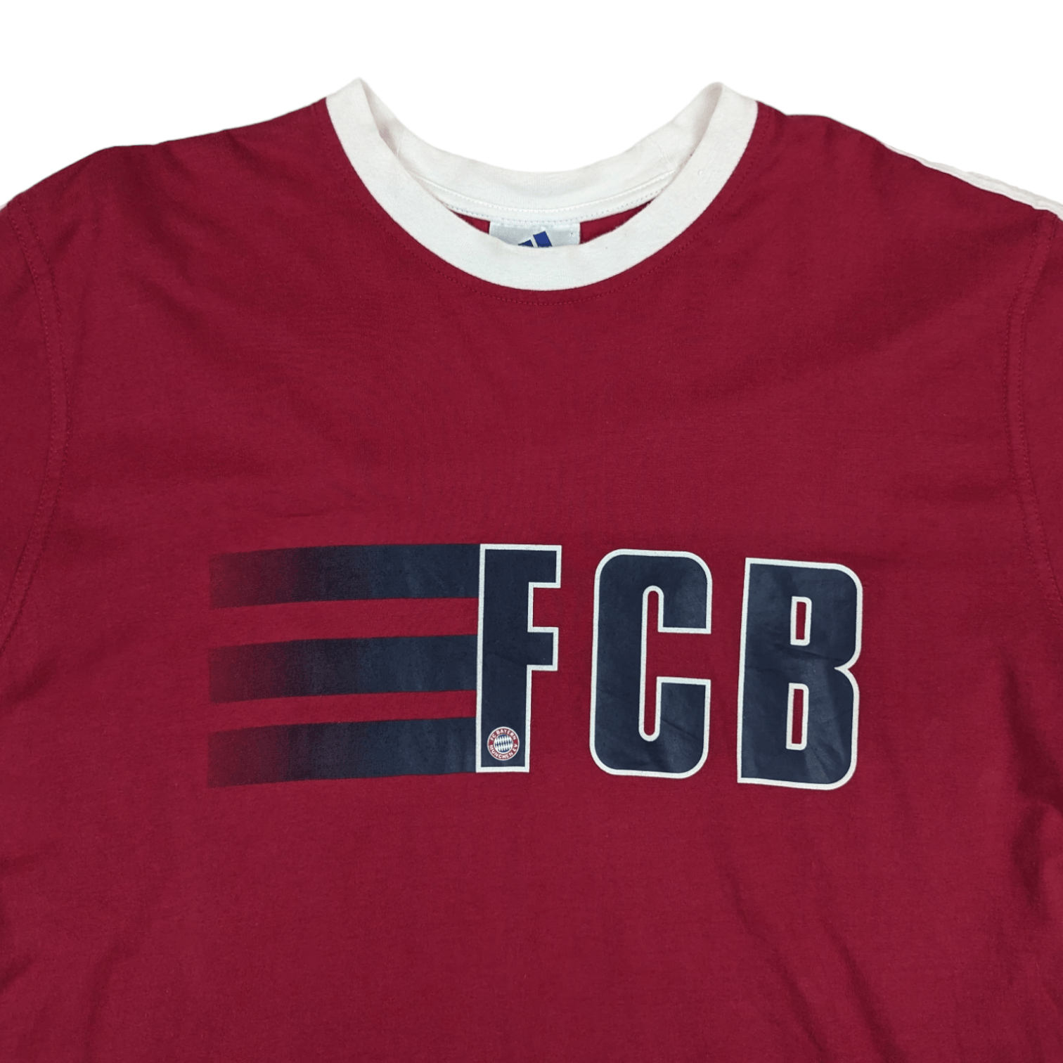 Adidas Vintage 2000's ADIDAS FC Bayern Munich Soccer Jersey T-Shirt Size US M / EU 48-50 / 2 - 4 Thumbnail