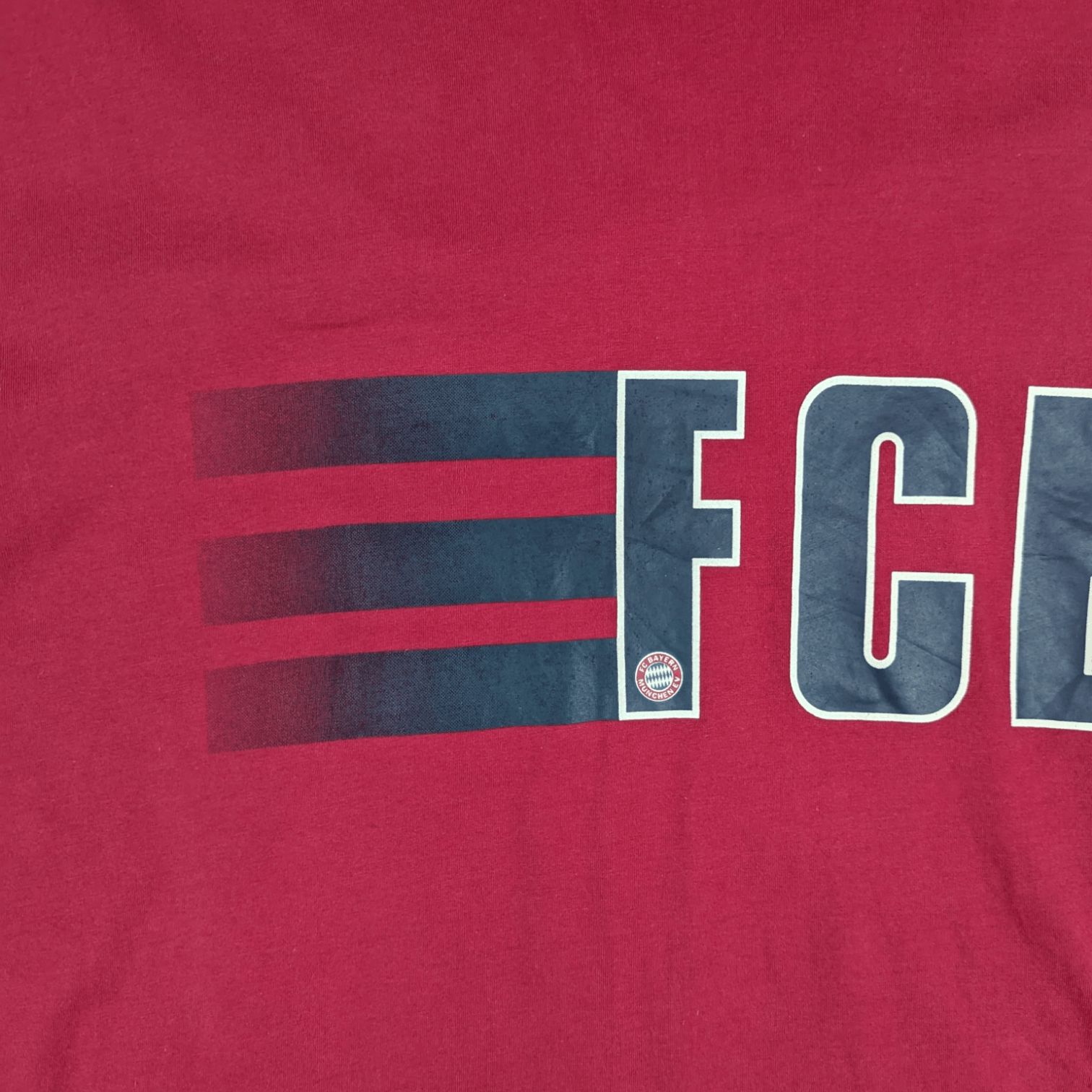 Adidas Vintage 2000's ADIDAS FC Bayern Munich Soccer Jersey T-Shirt Size US M / EU 48-50 / 2 - 5 Thumbnail