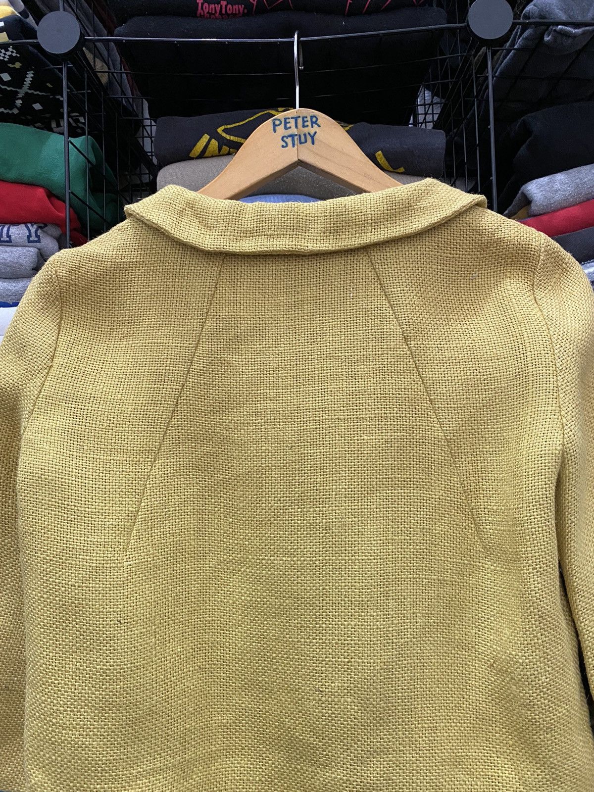 Marni Marni yellow khakis crop jacket Size US XXS / EU 40 - 6 Thumbnail