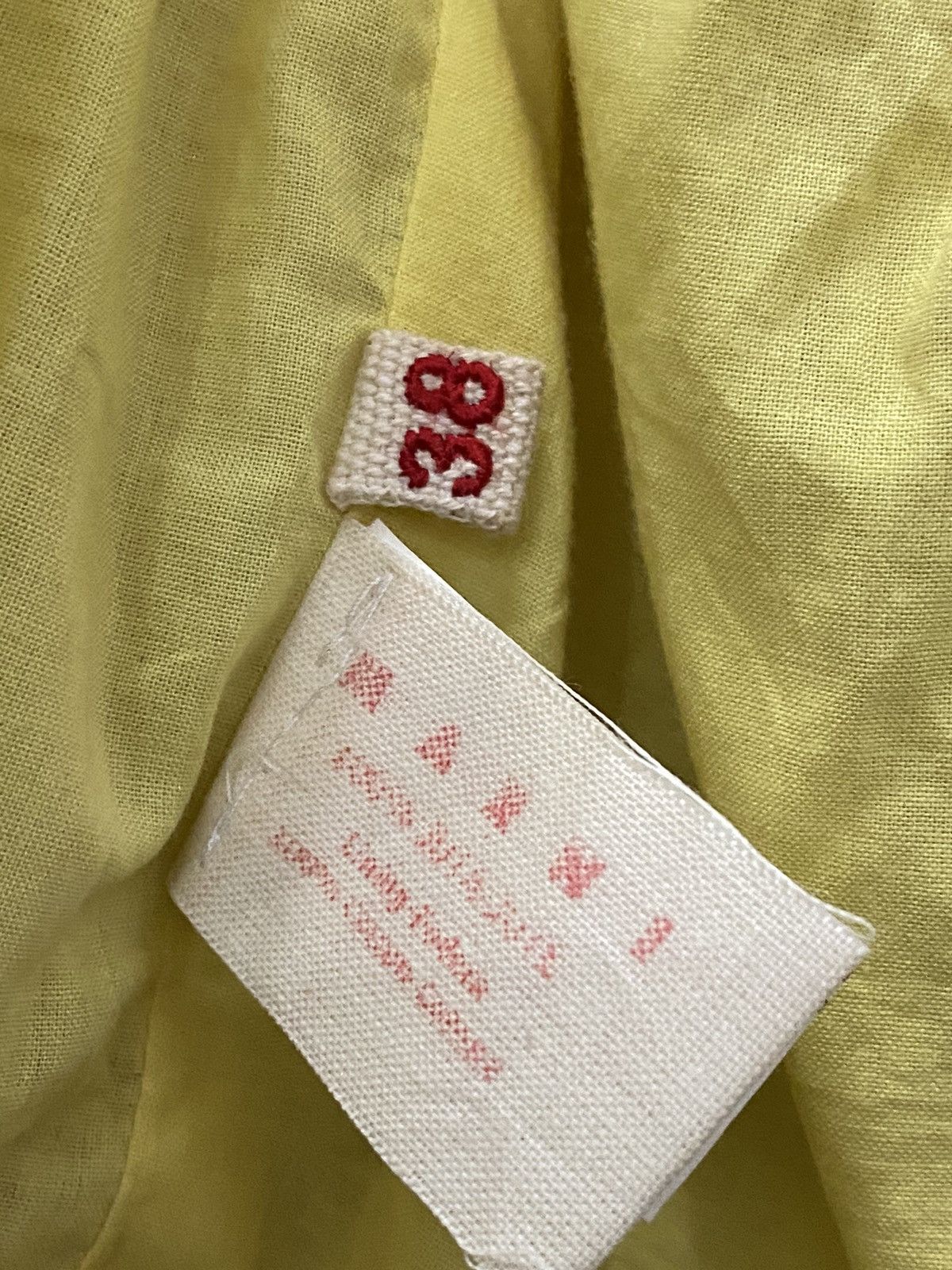 Marni Marni yellow khakis crop jacket Size US XXS / EU 40 - 11 Thumbnail