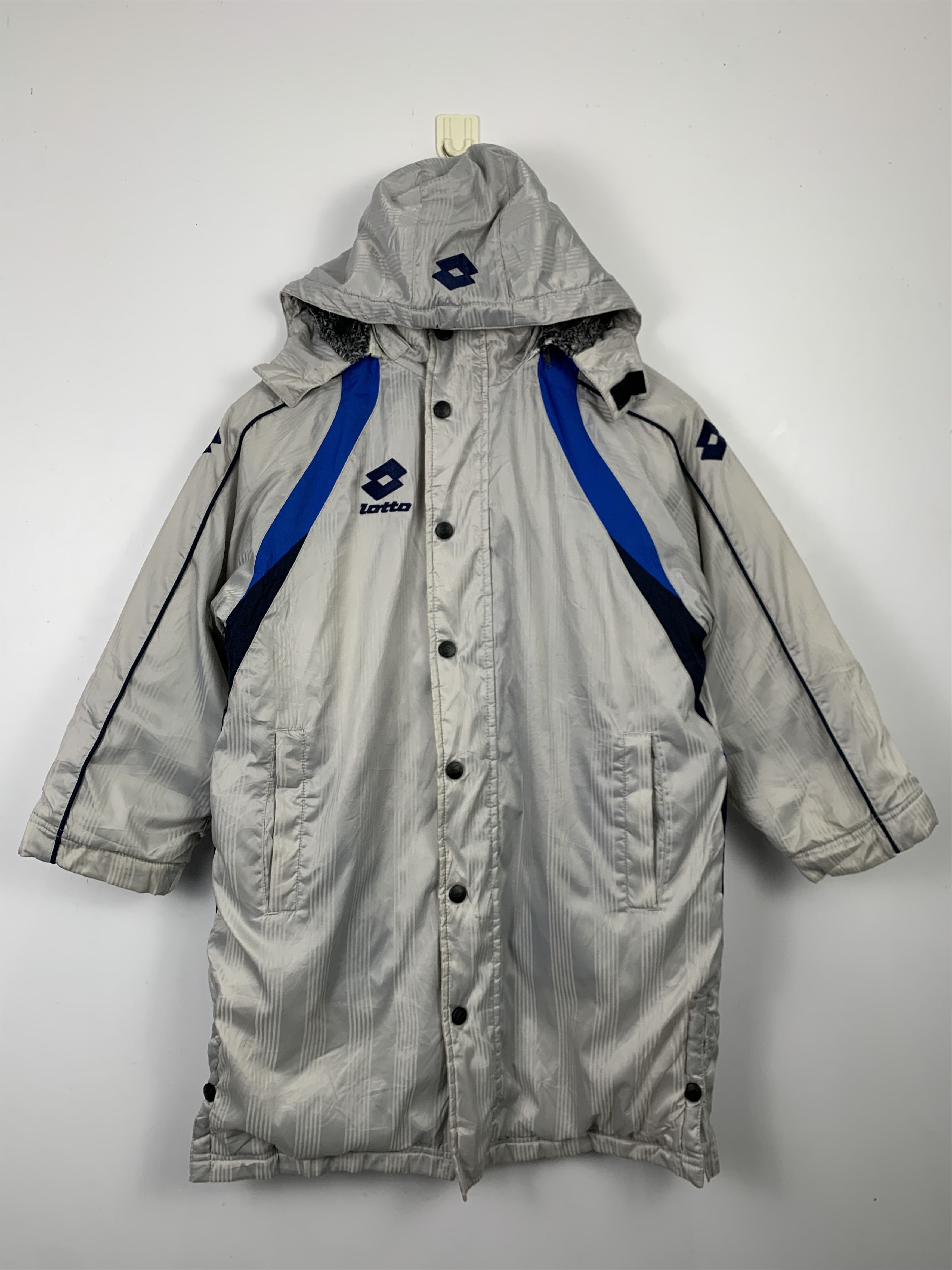 Lotto Sport Vintage Lotto Big Logo Parkas Sportwear Hoddie Jacket J0519 Size US S / EU 44-46 / 1 - 2 Thumbnail