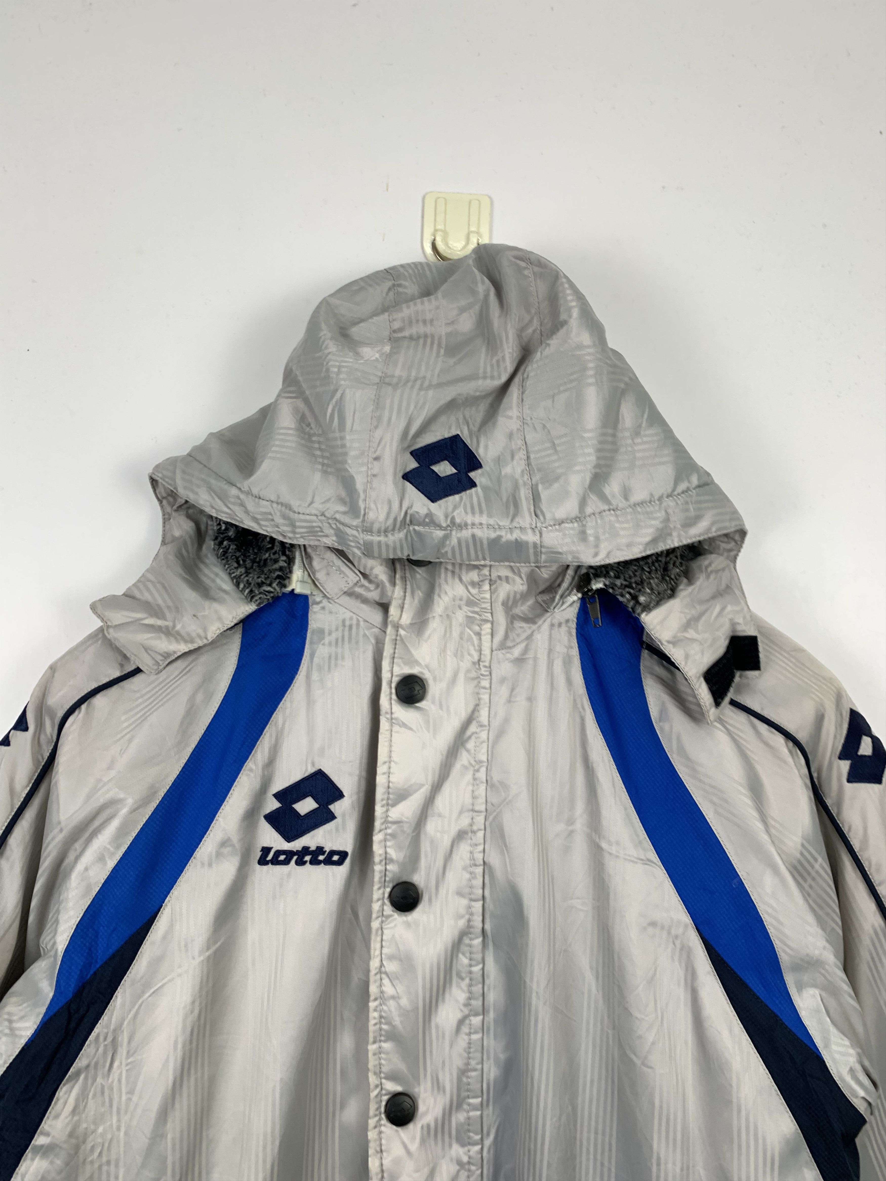 Lotto Sport Vintage Lotto Big Logo Parkas Sportwear Hoddie Jacket J0519 Size US S / EU 44-46 / 1 - 3 Thumbnail