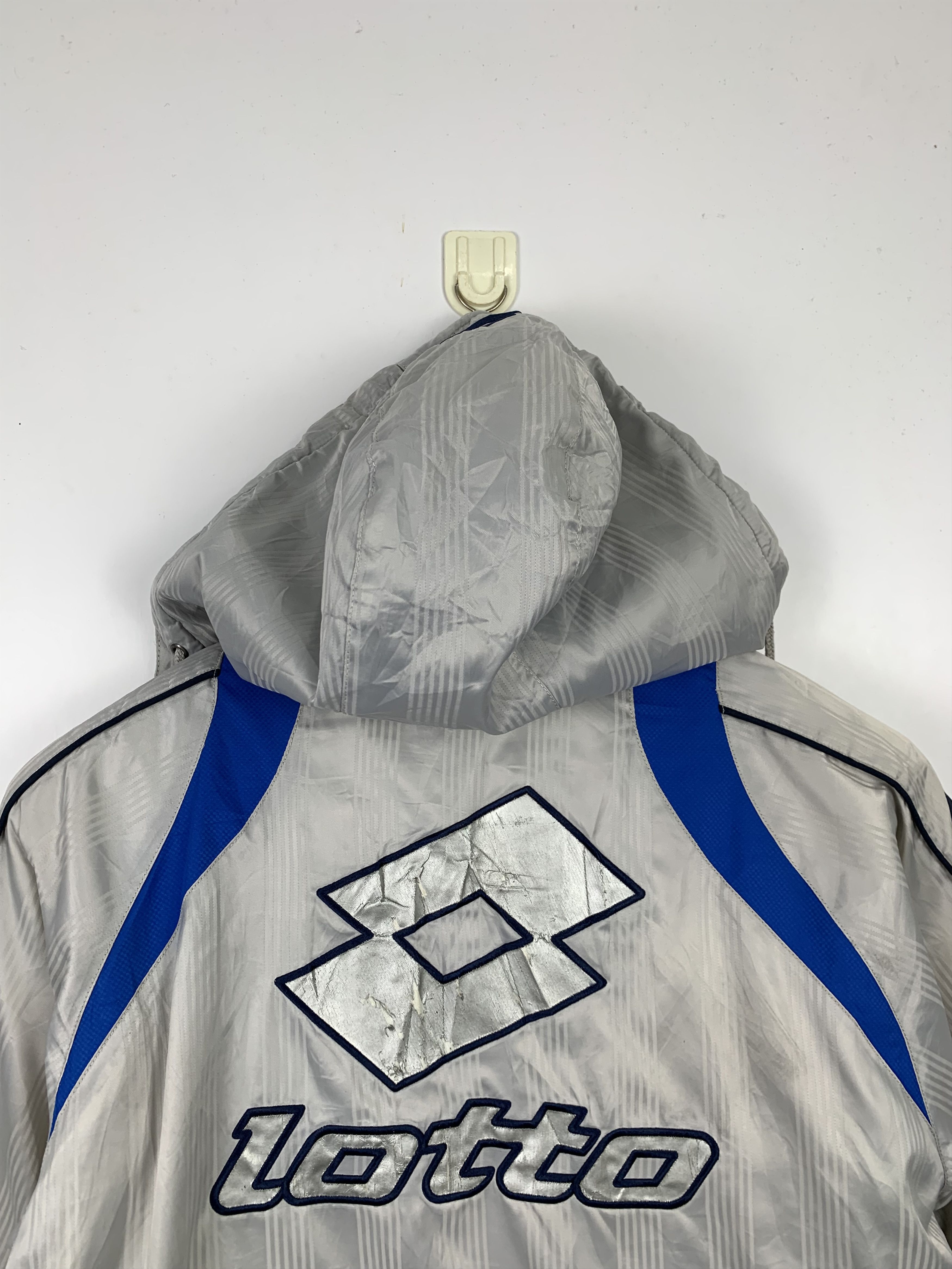 Lotto Sport Vintage Lotto Big Logo Parkas Sportwear Hoddie Jacket J0519 Size US S / EU 44-46 / 1 - 14 Thumbnail