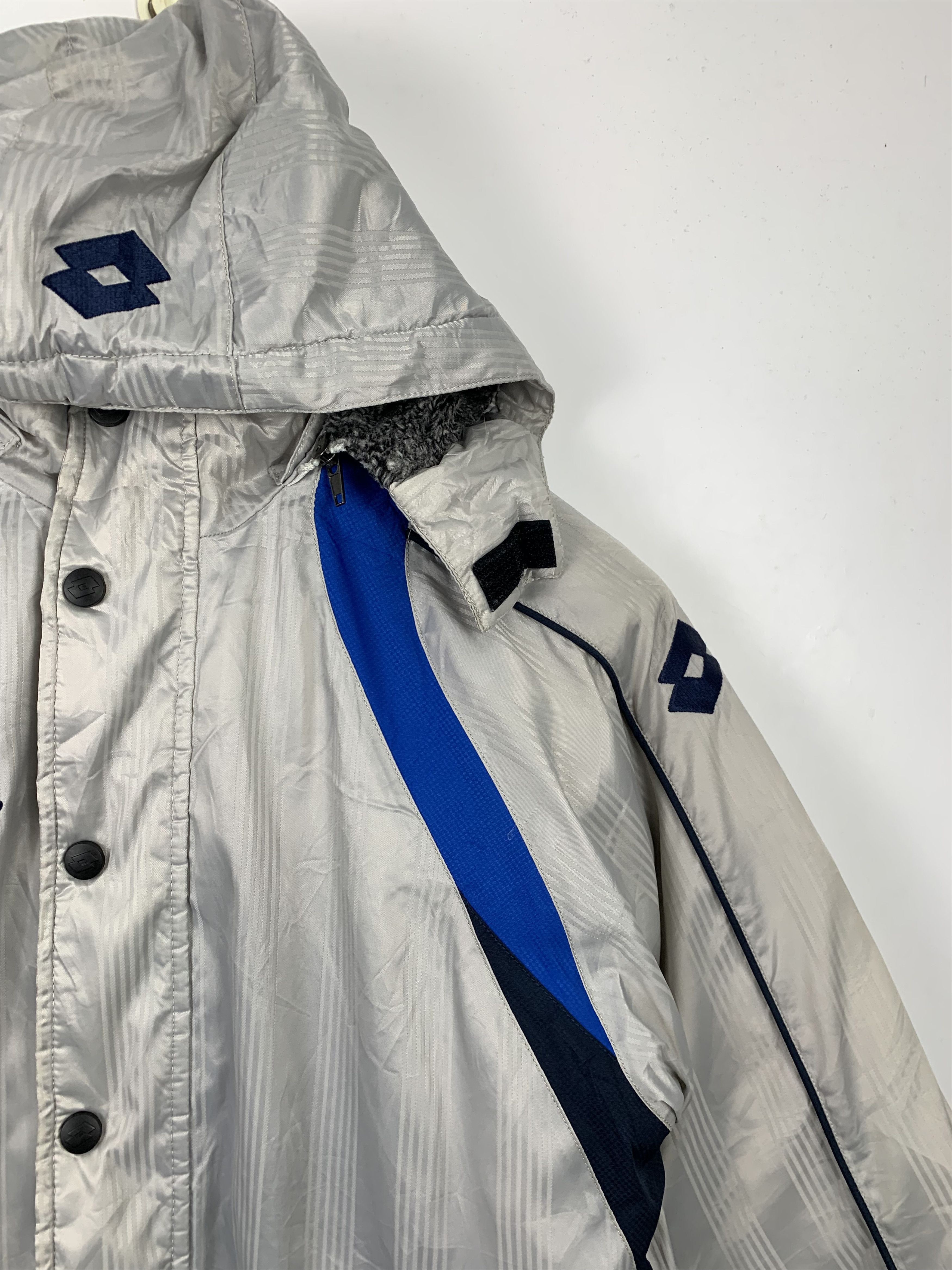 Lotto Sport Vintage Lotto Big Logo Parkas Sportwear Hoddie Jacket J0519 Size US S / EU 44-46 / 1 - 5 Thumbnail